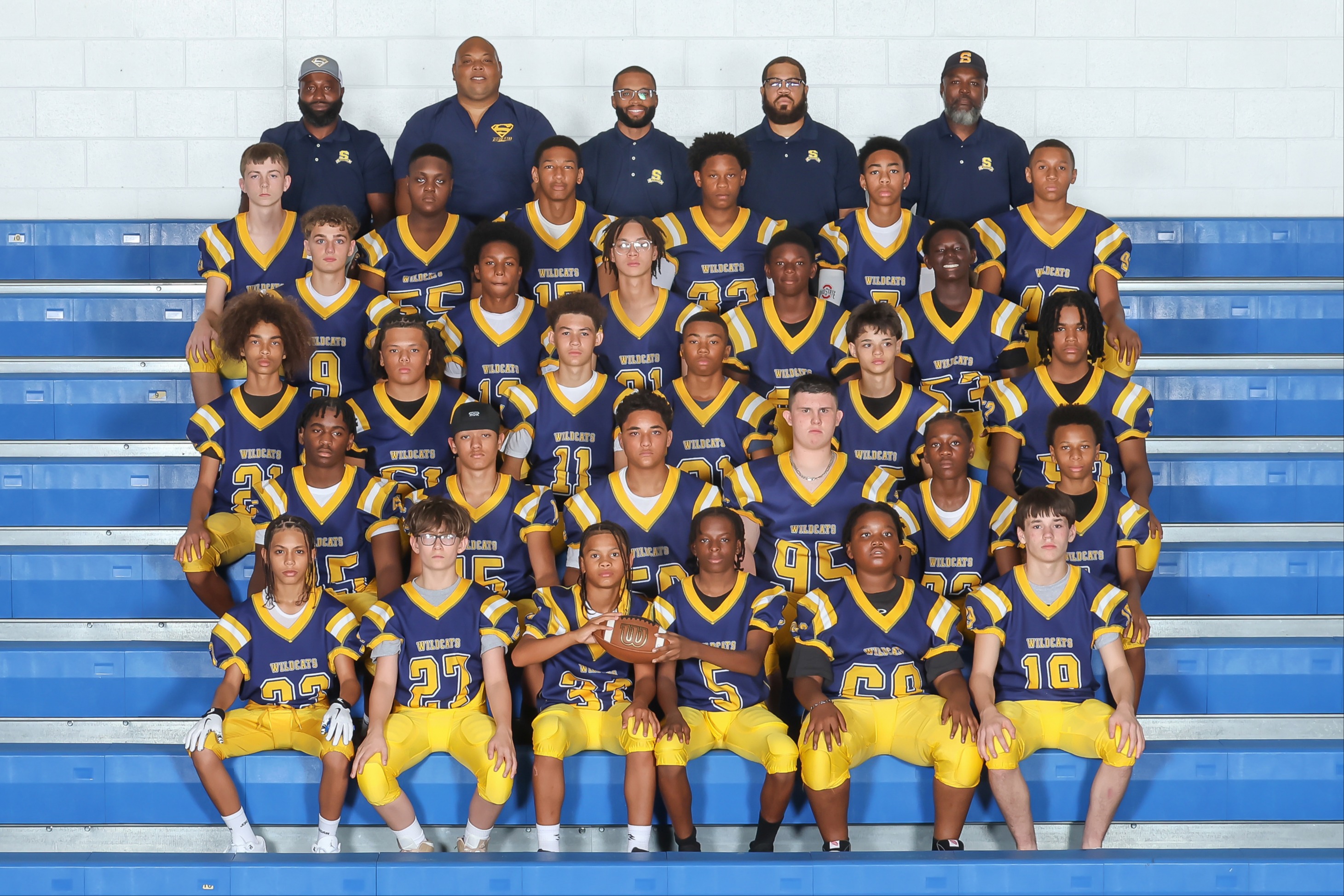 8th Grade Football Team Photo