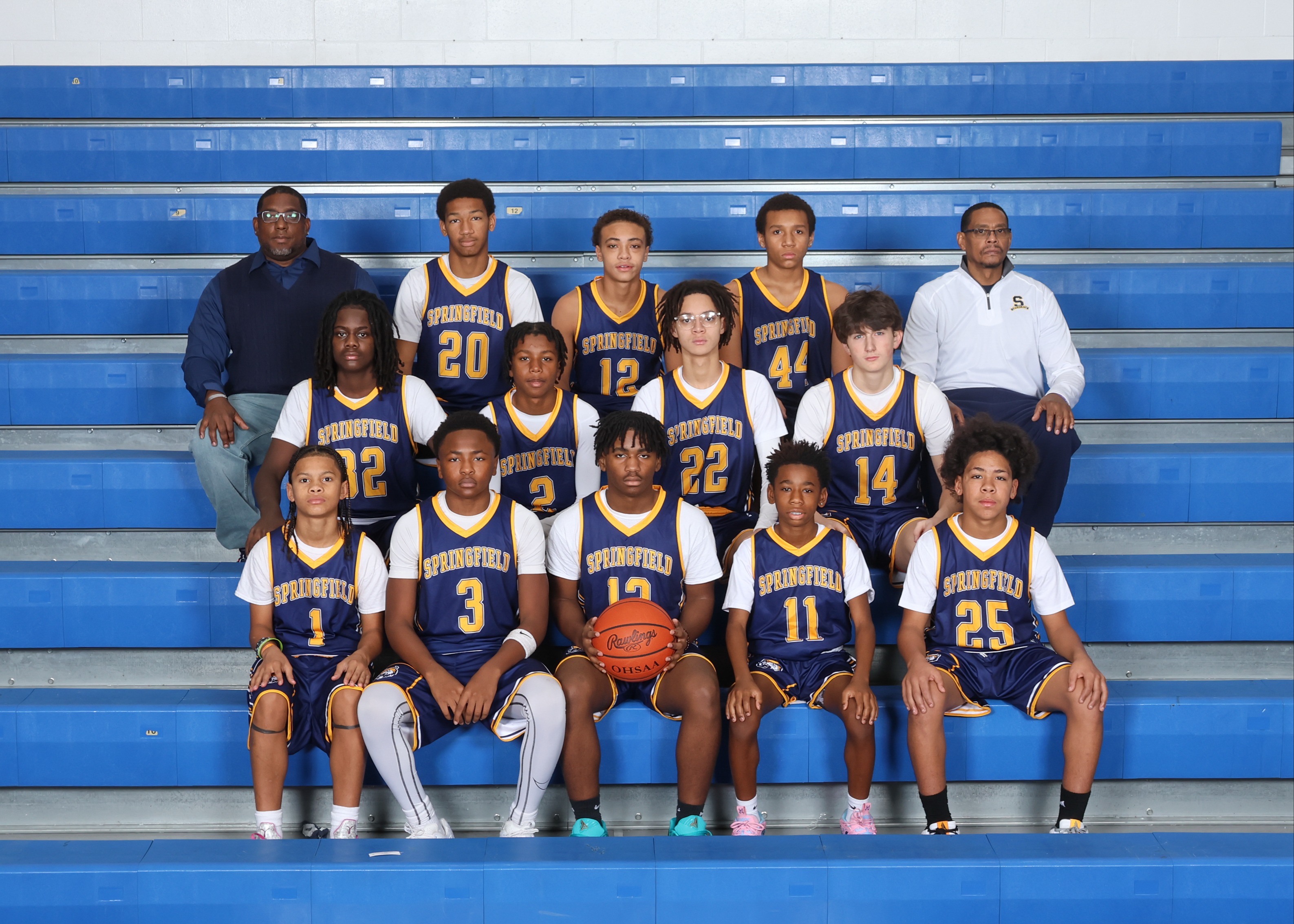 8th Grade Boys Basketball Team Photo