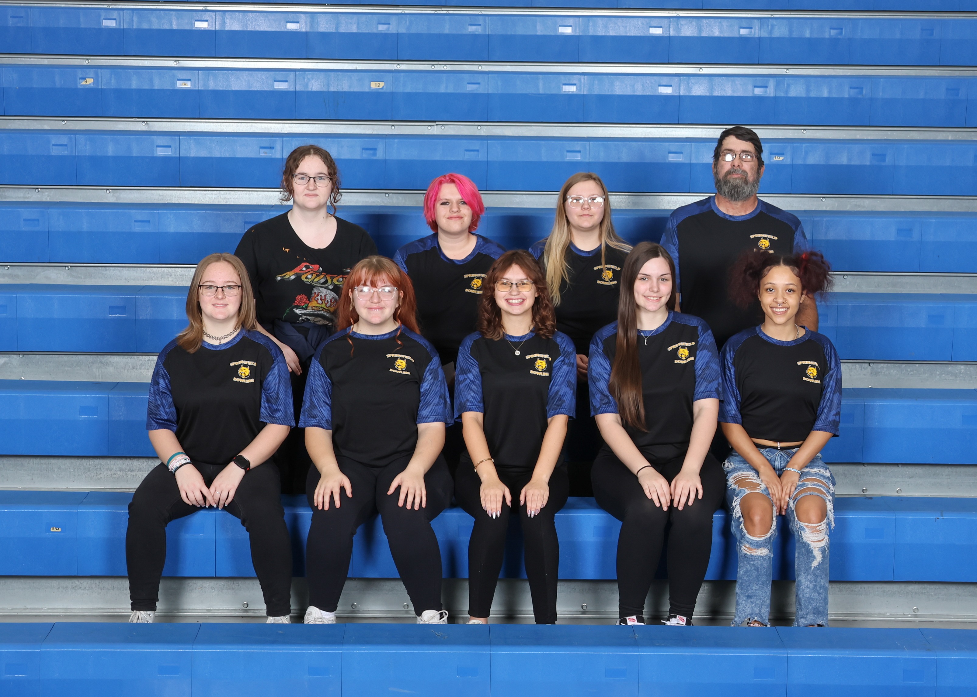 Girls Varsity Bowling Team Picture