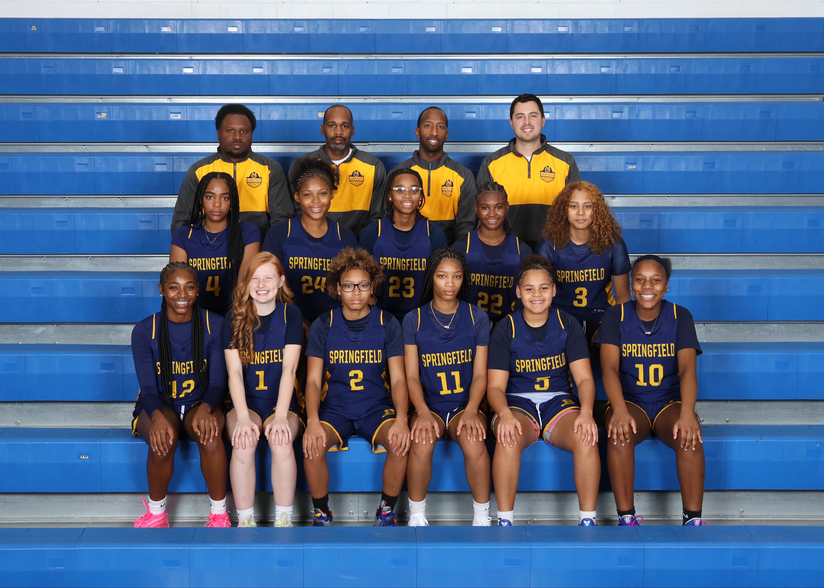 JV Girls Basketball Team Photo