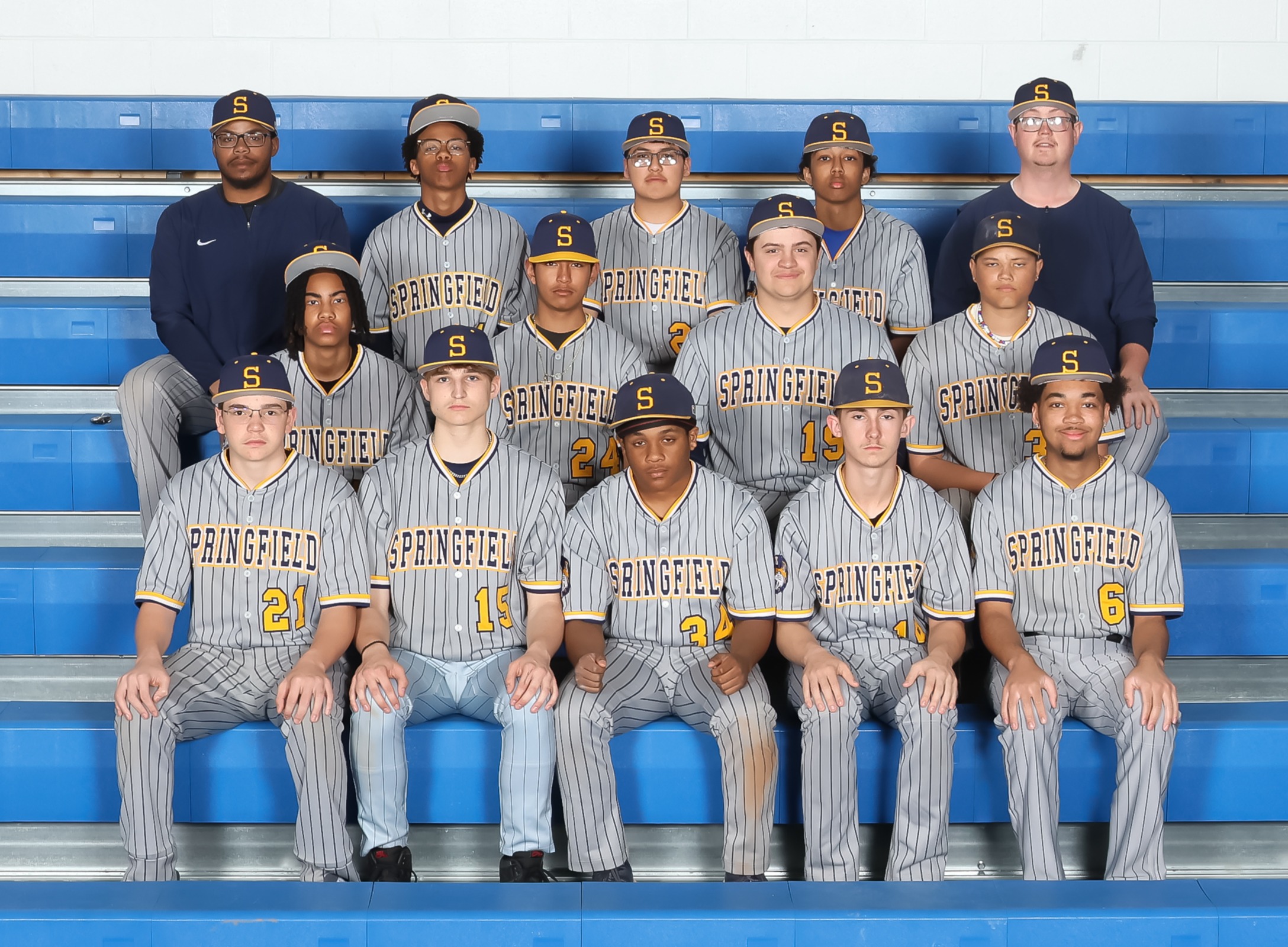 JV Baseball Team Photo
