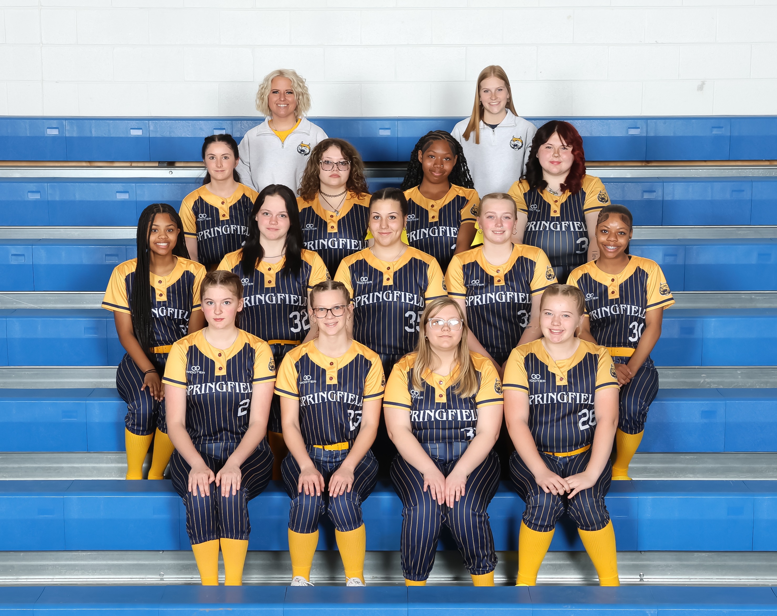 JV Softball Team Photo