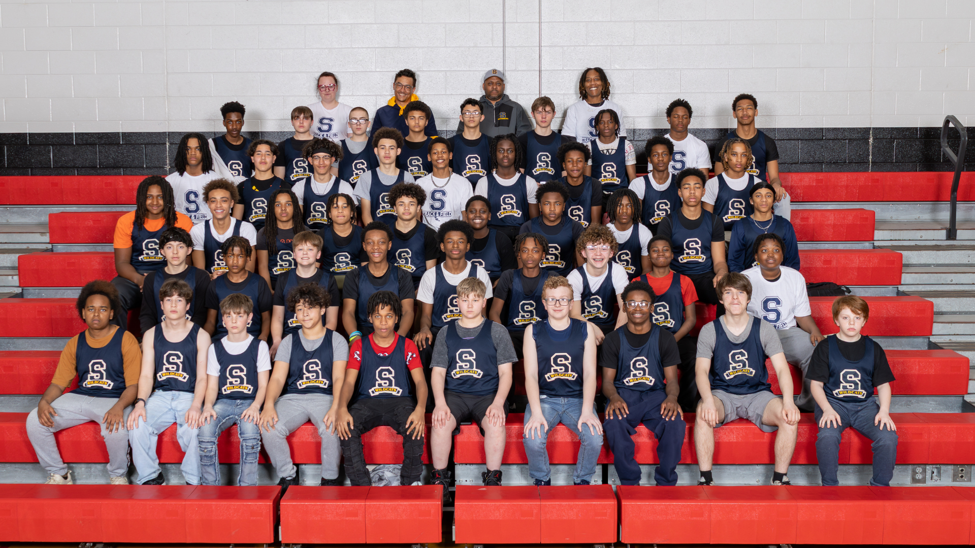 MS Boys Track & Field Team Photo