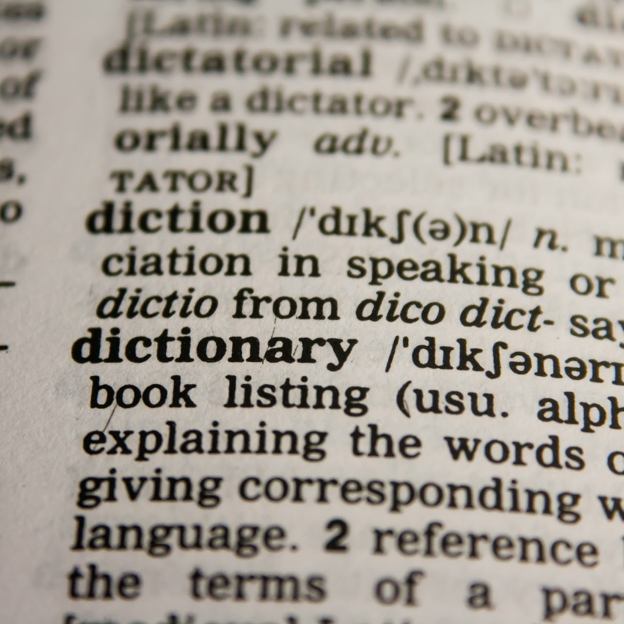 How To Use A Print Dictionary