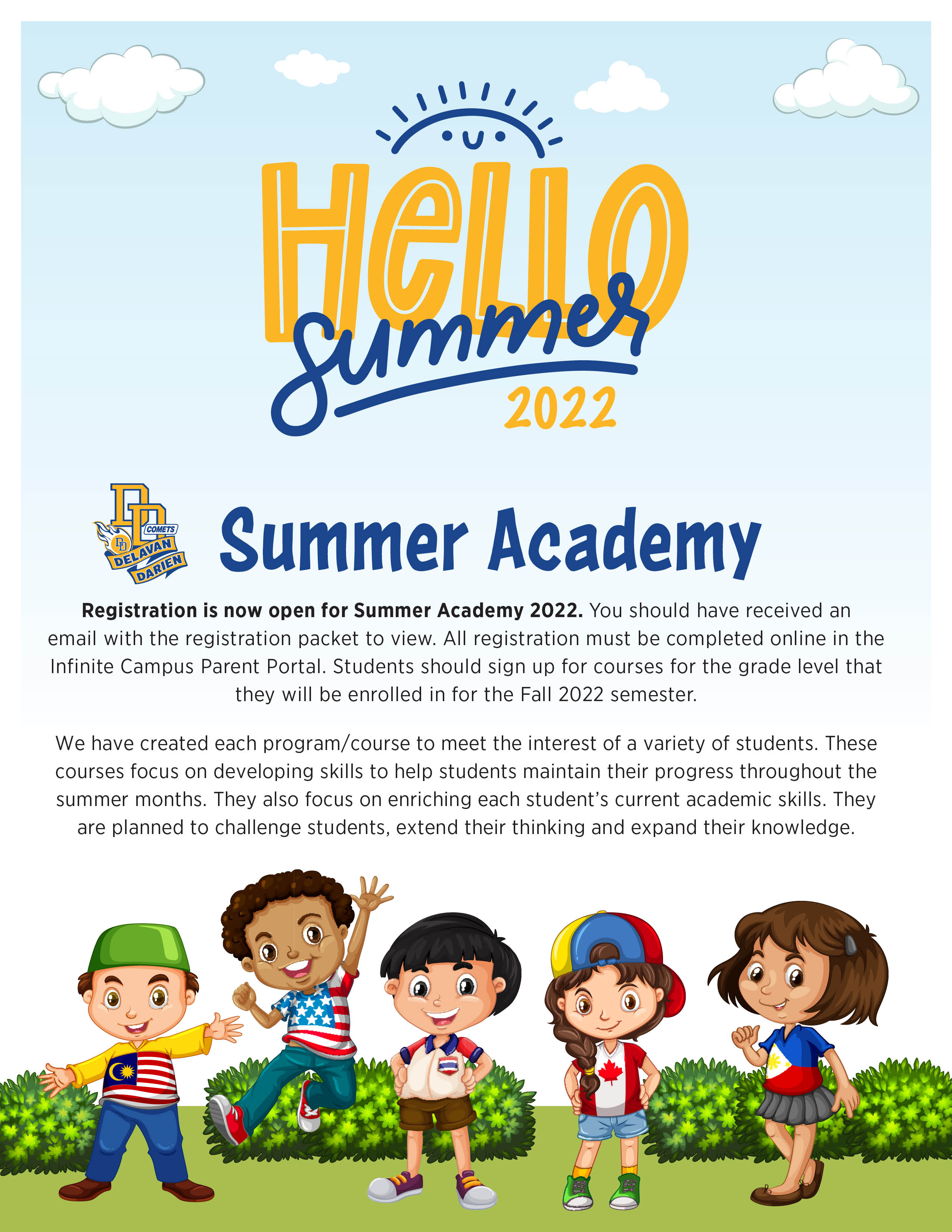 summer school poster