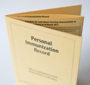 immunization record