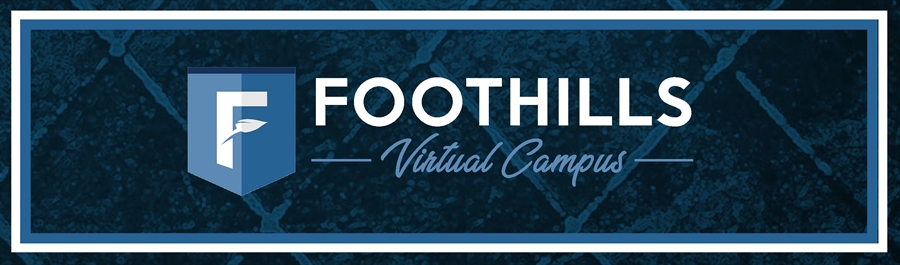 Foothills Virtual campus header