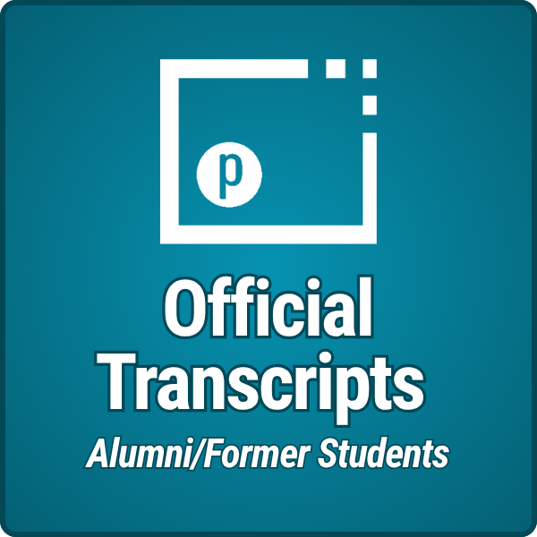 Official Transcripts Alumni/Former Students