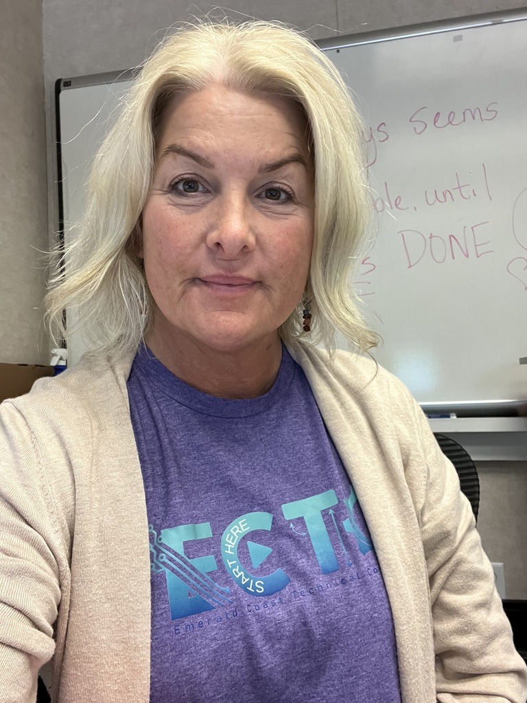 ECTC PN at MIC representing Purple Up Day