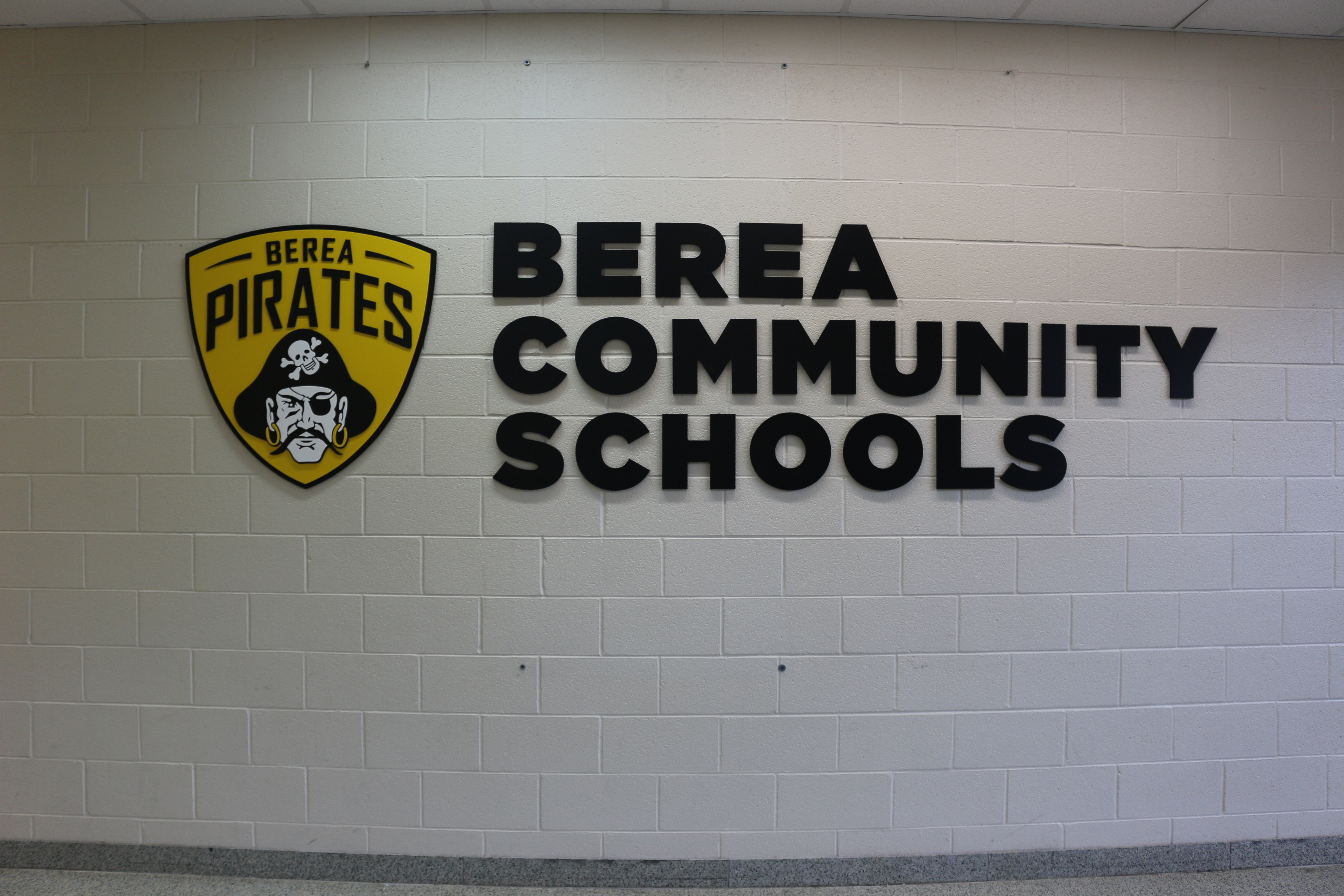 Berea Community Schools SIgn