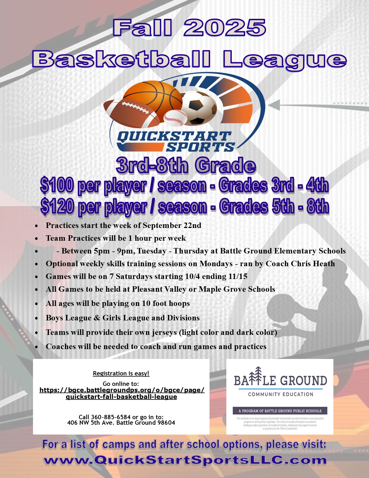 Registration is now open