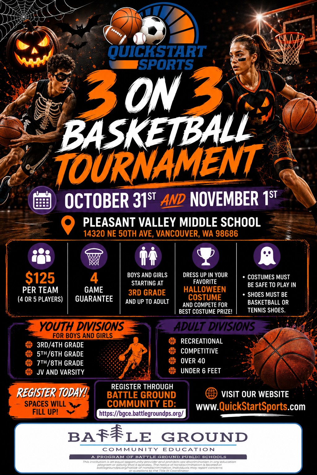 3 on 3 tournament
