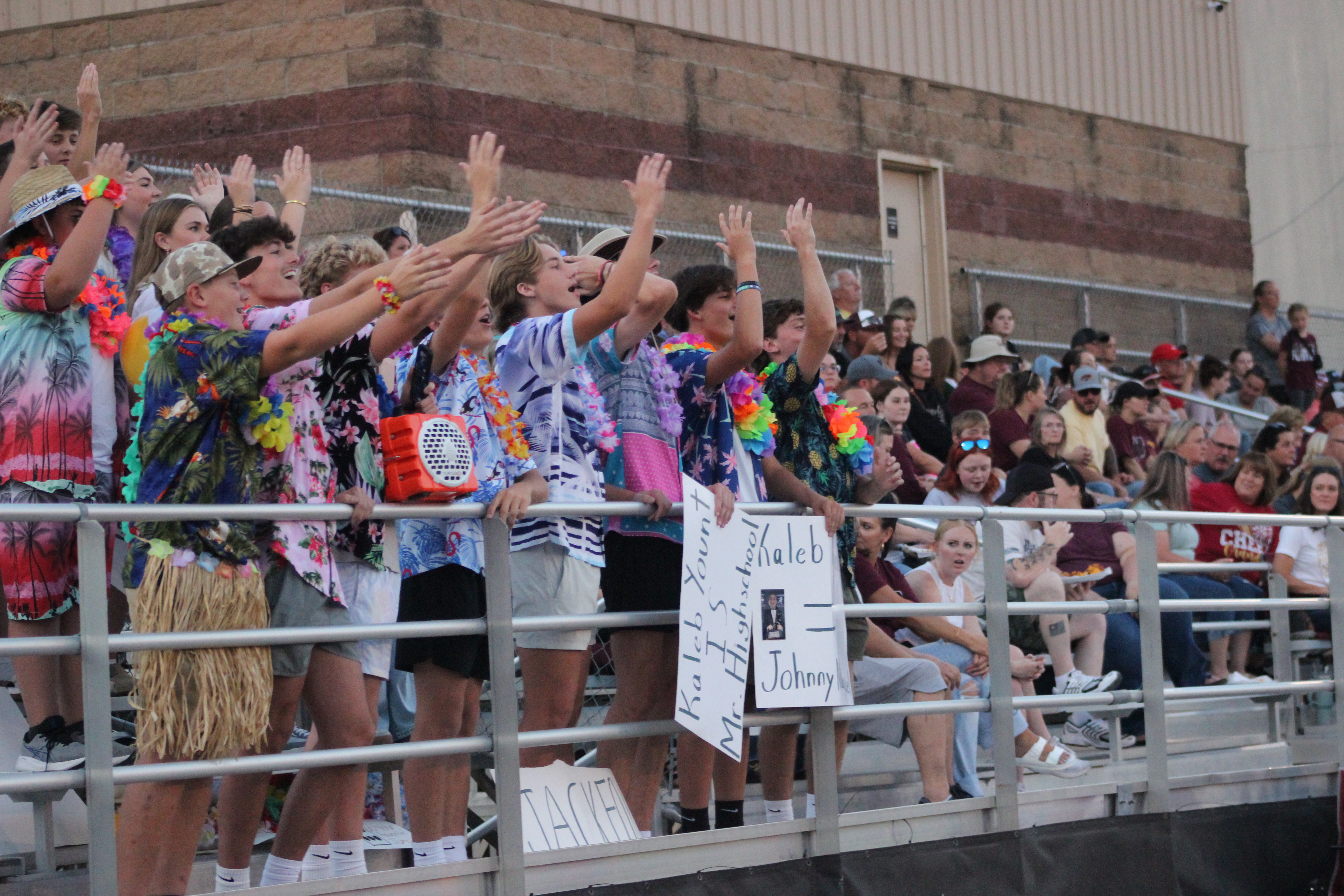 Pep Club Hawaiian Night