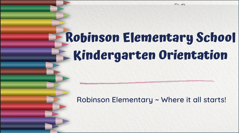 Kindergarten Orientation