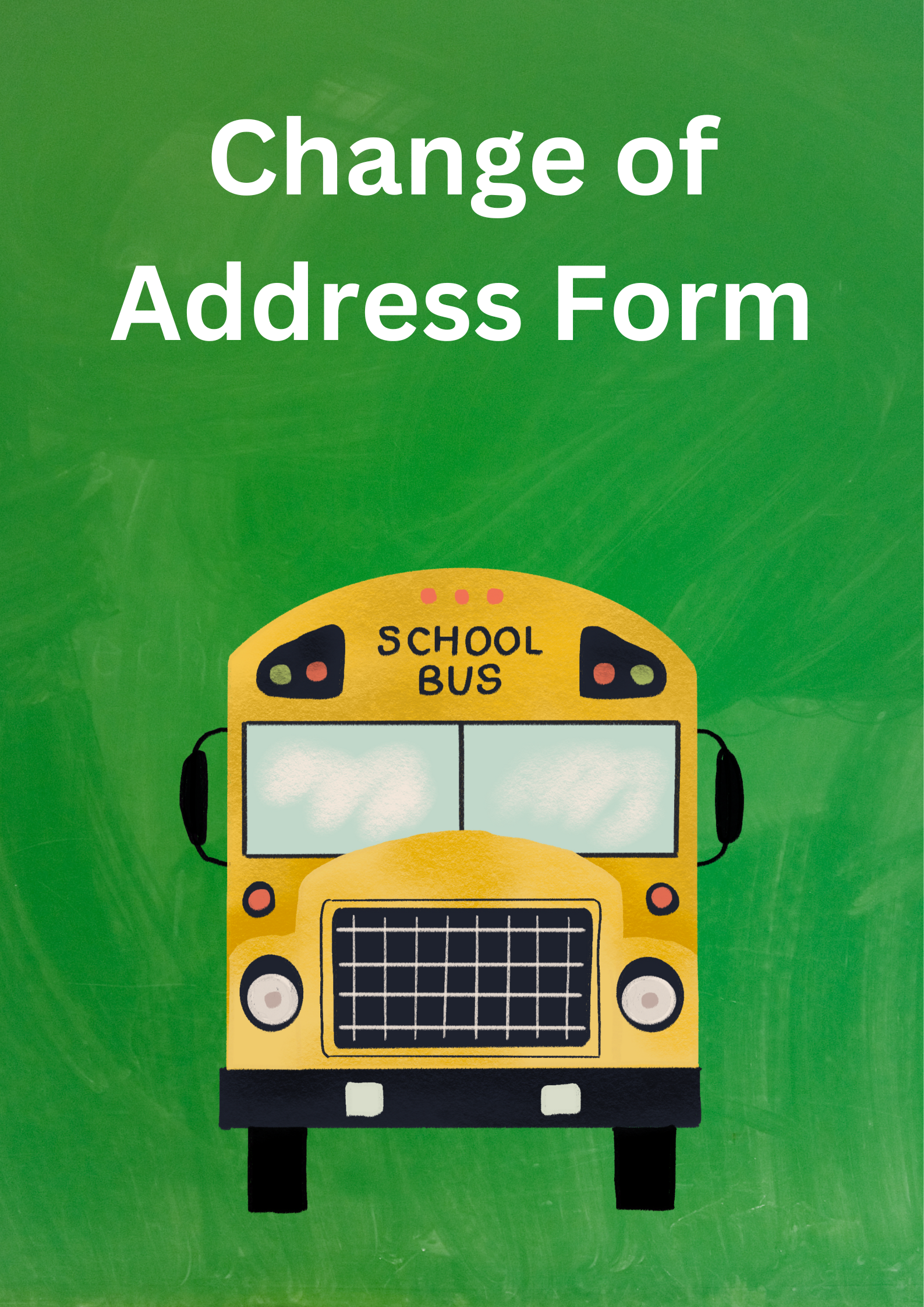 Change of Address Form