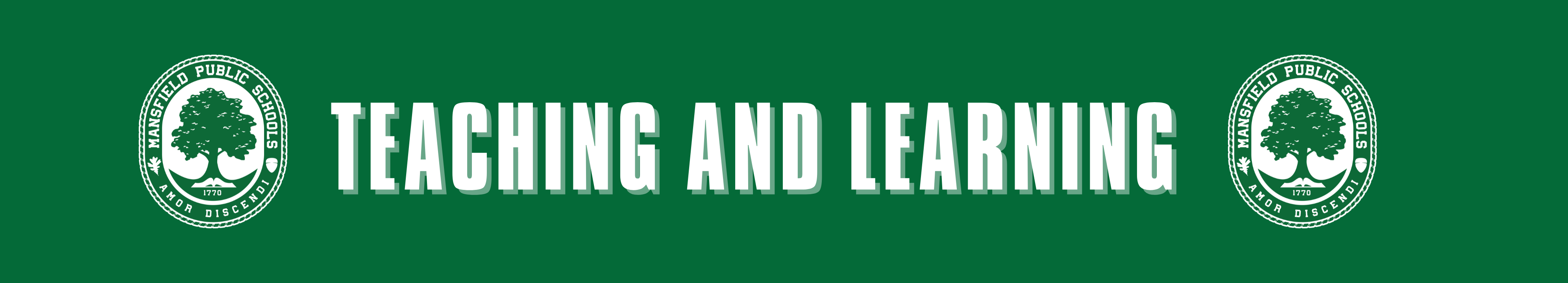 Teaching and Learning Banner