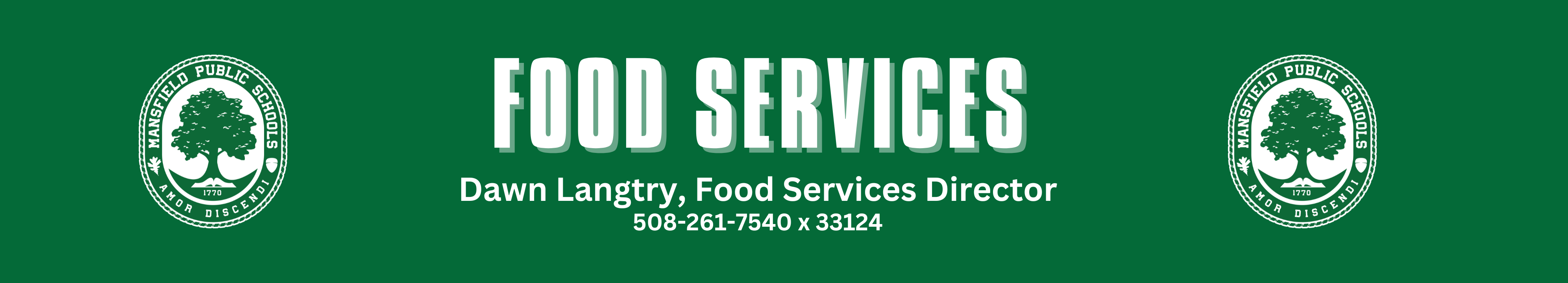 Food Services Banner