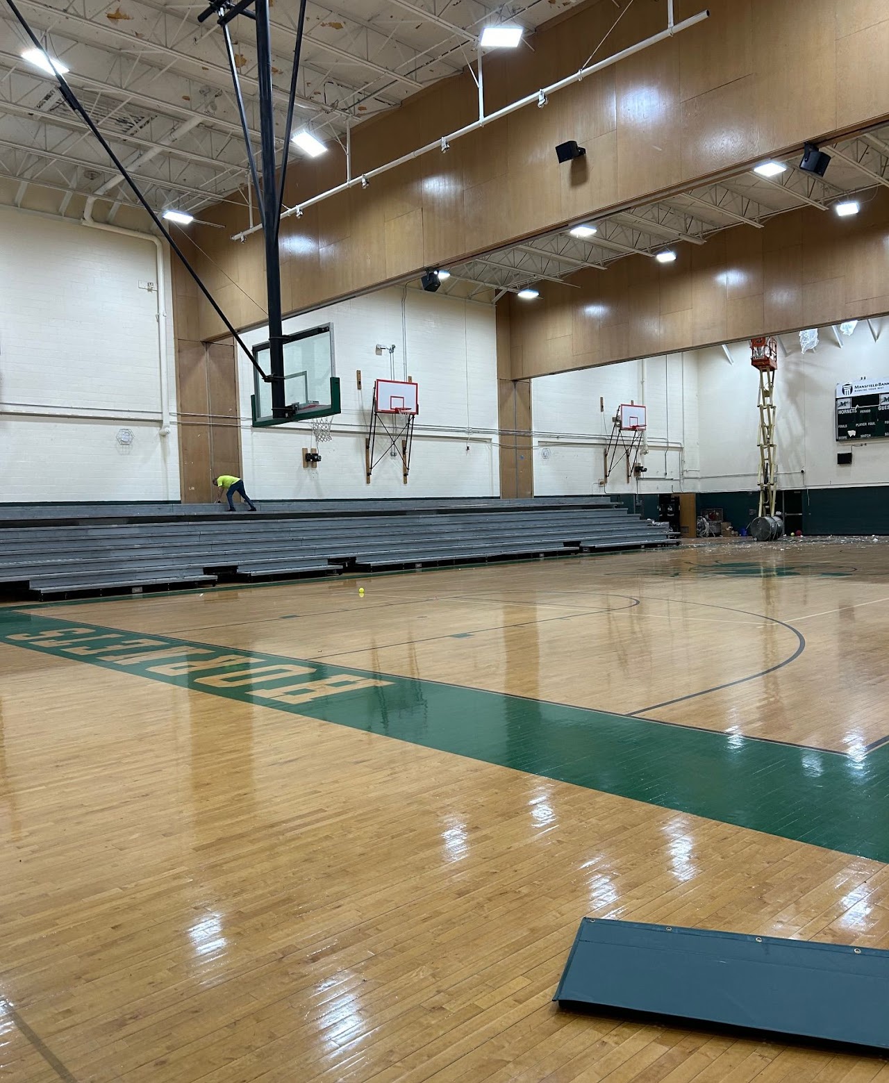 MHS Gym Project Progress Photo