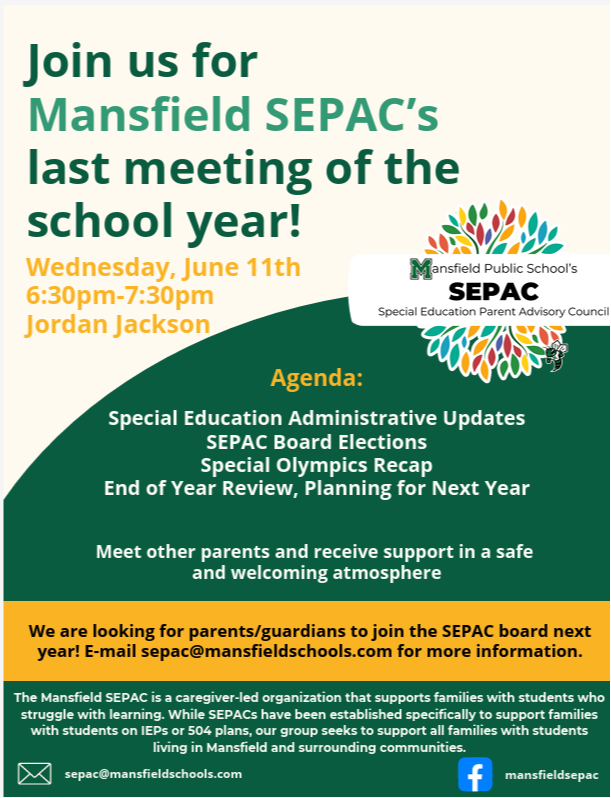 SEPAC Meeting Flyer