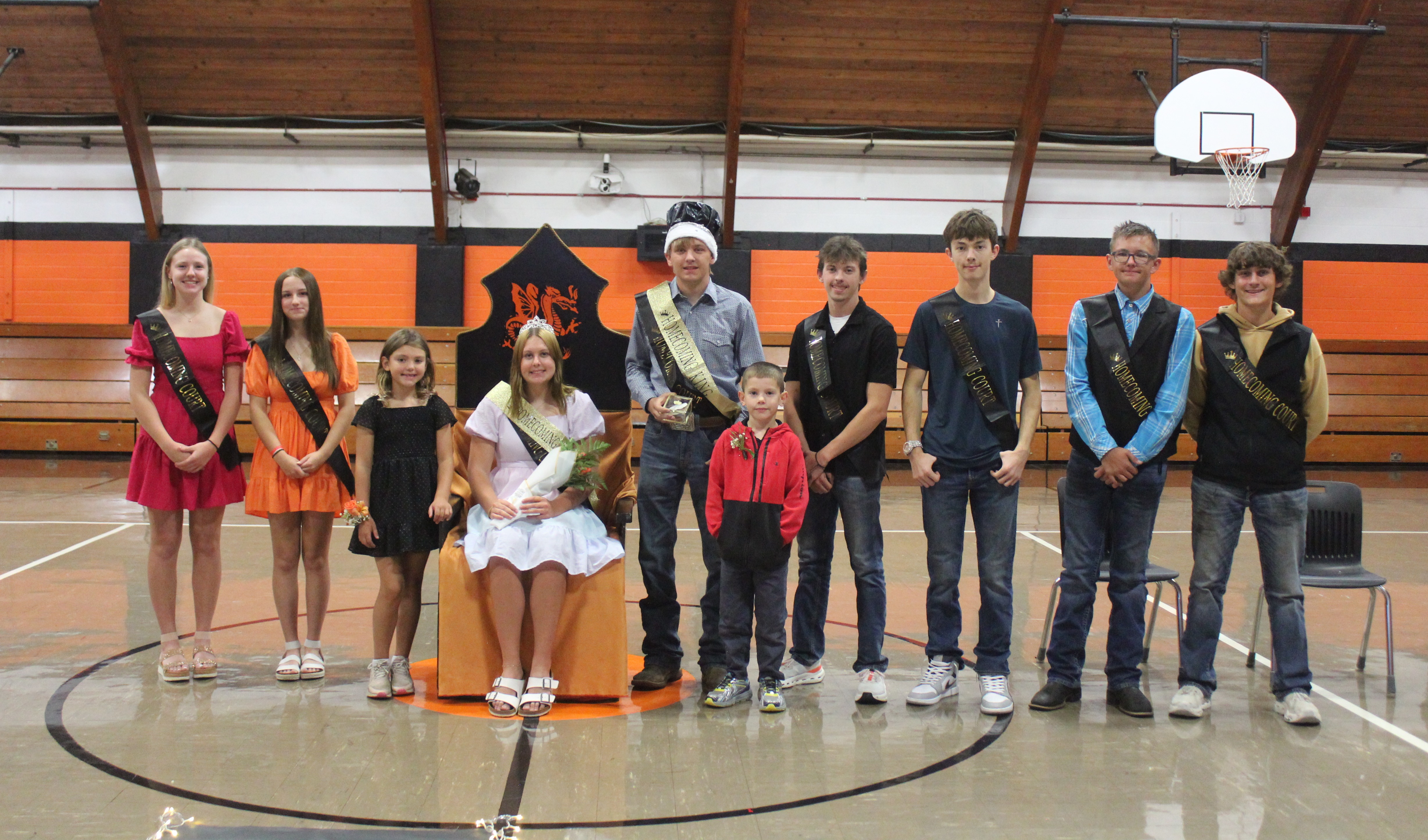 Homecoming 2026 royalty and court