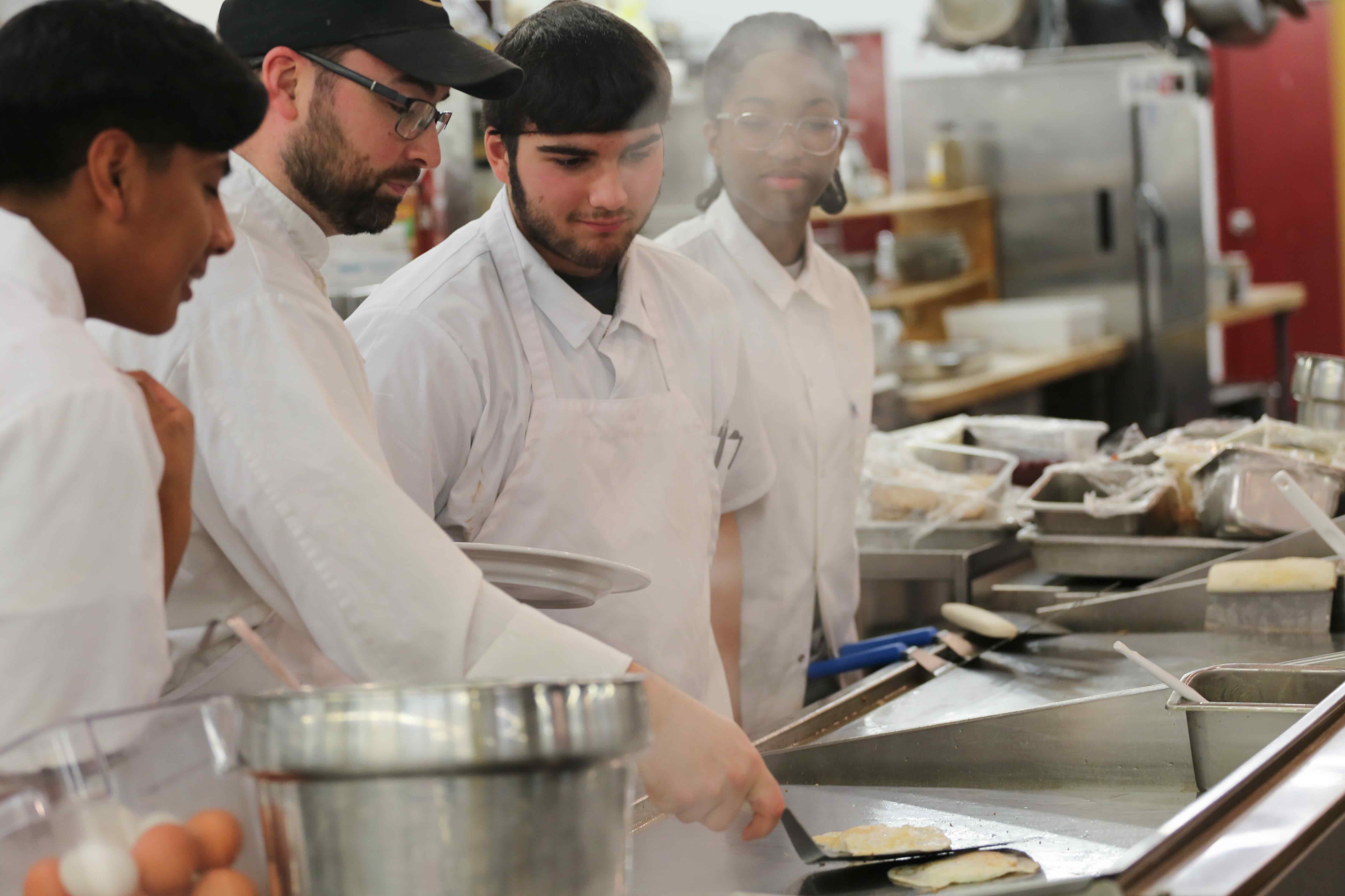 Students Cooking
