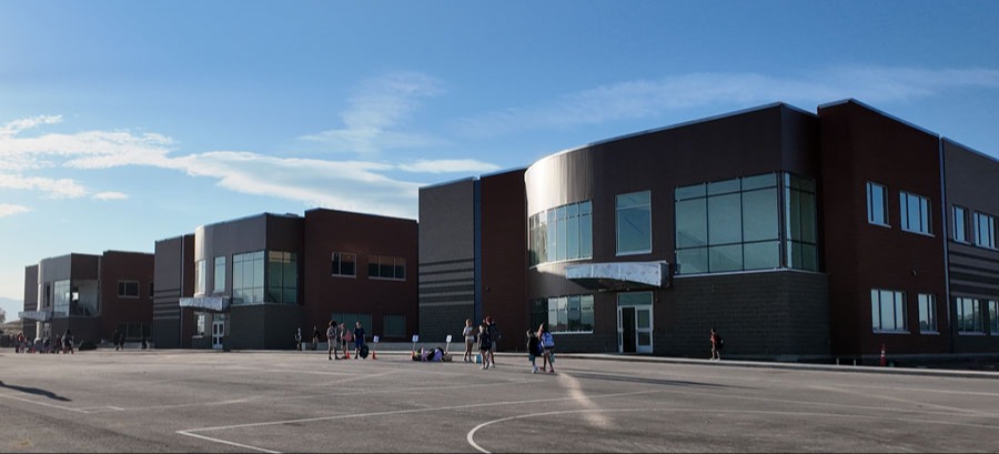Construction site of Haven Bay Elementary