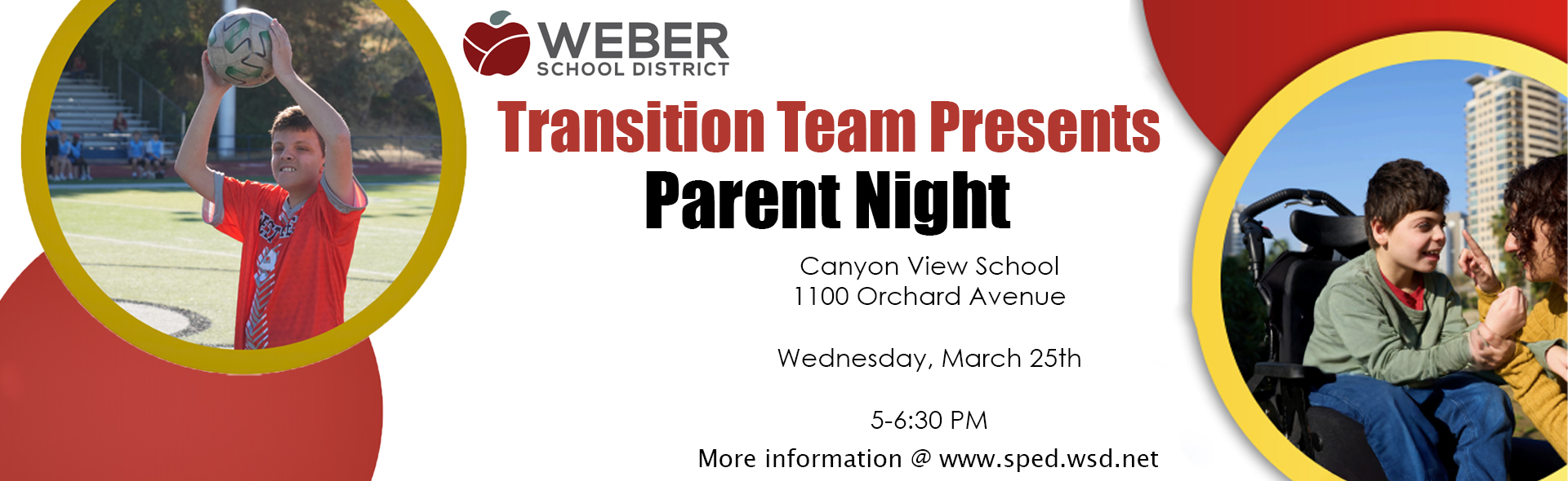 Parent Night Banner