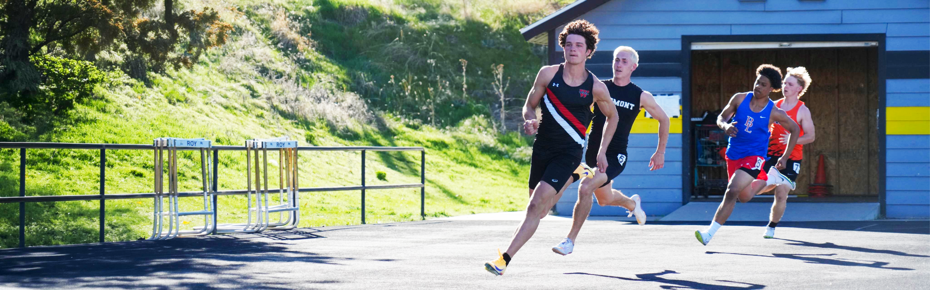City county track boys race