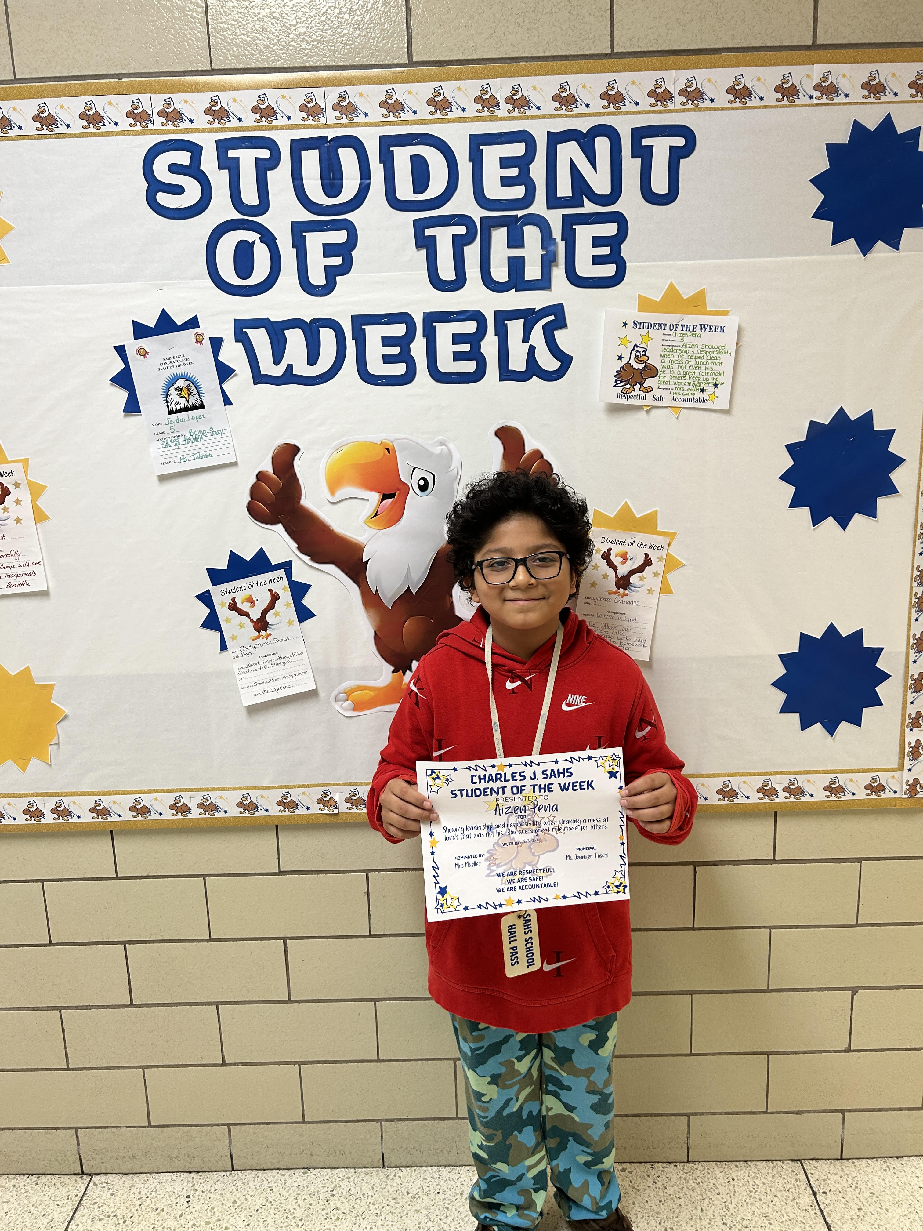 Student of the week