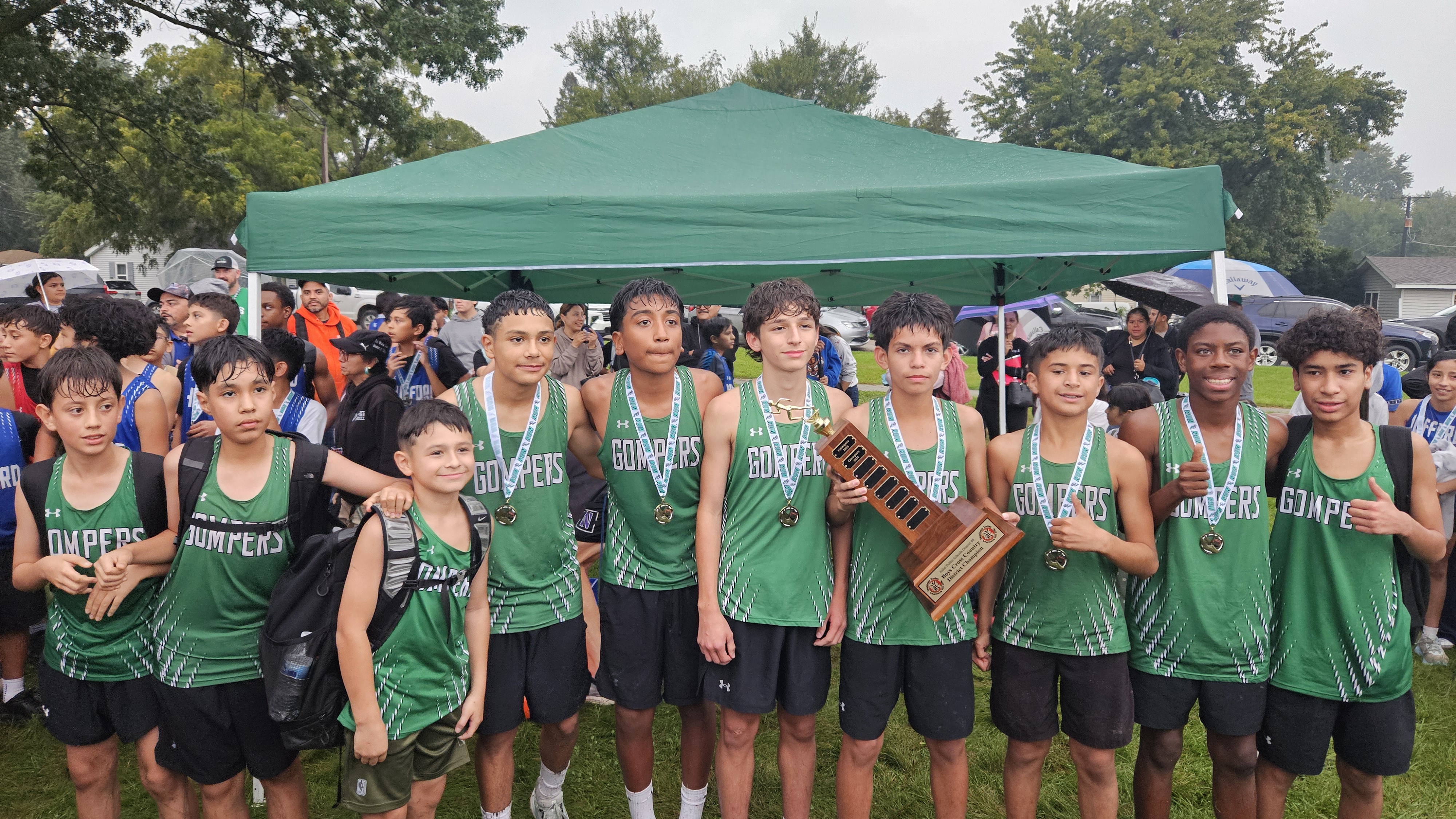 Gompers Boys Cross Country District Champions