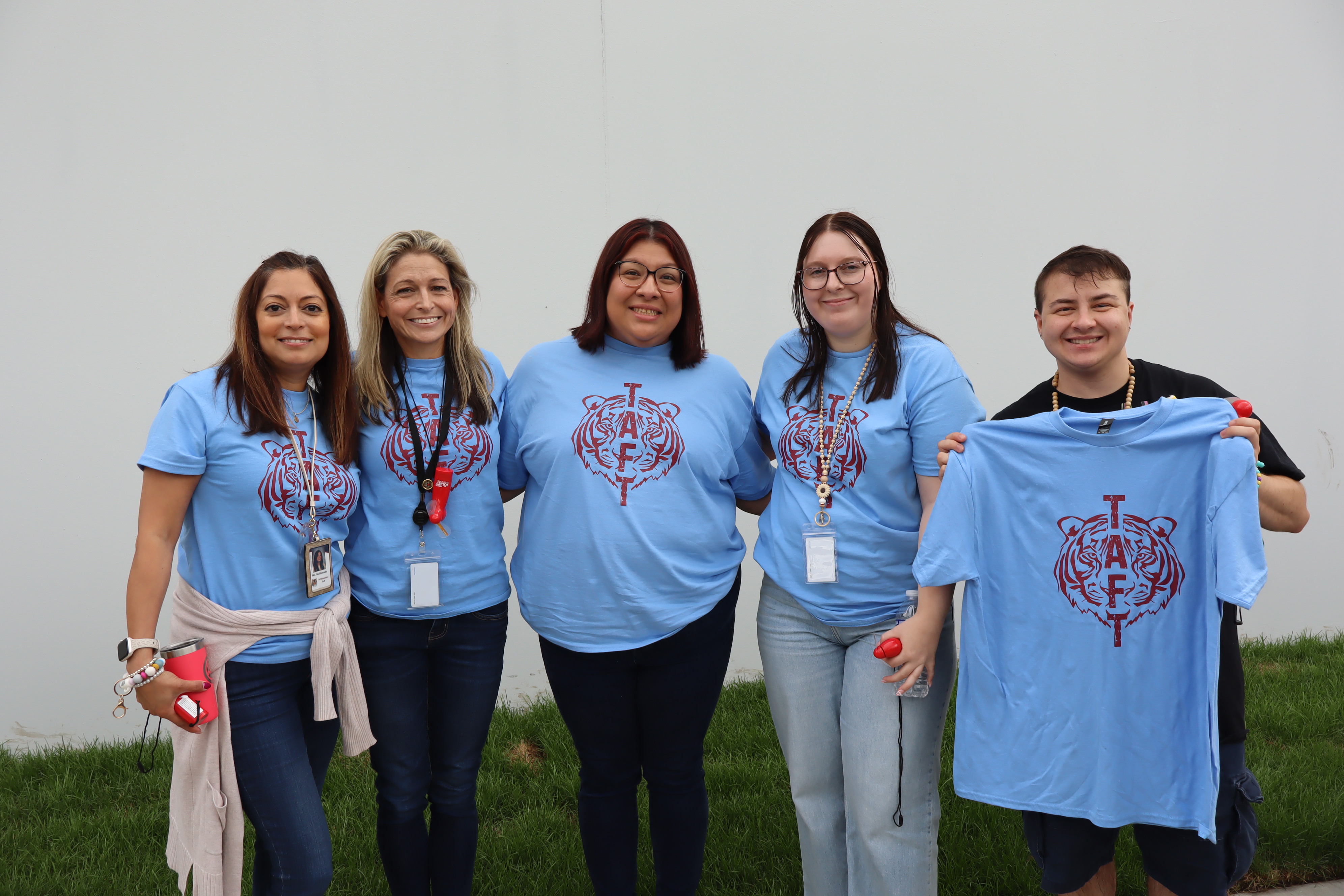 Taft staff on institute day