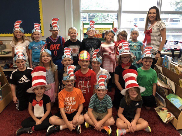 photo of 1st Grade Cat in the Hat Day