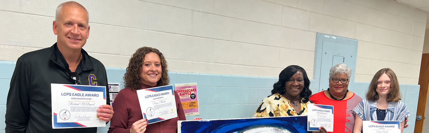 October LCPS Eagle Award Winners