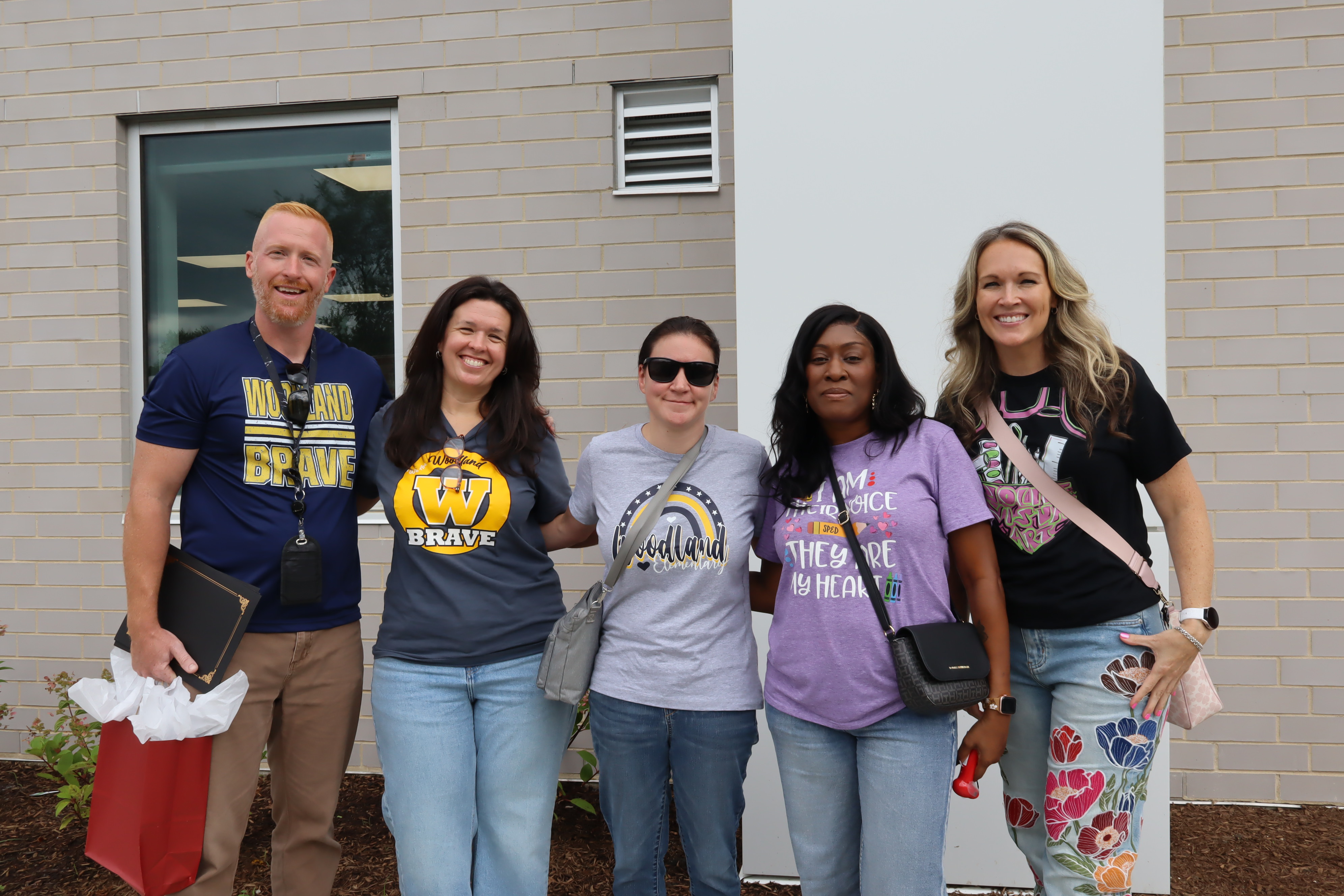 Woodland staff on Institute Day
