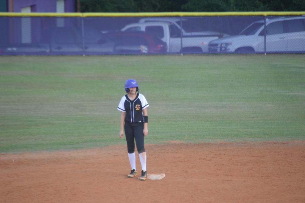 Softball team @ Taylor County runnin in the field