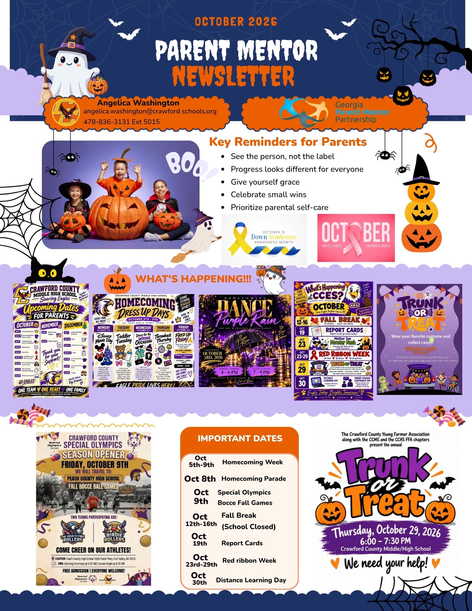 october newsletter