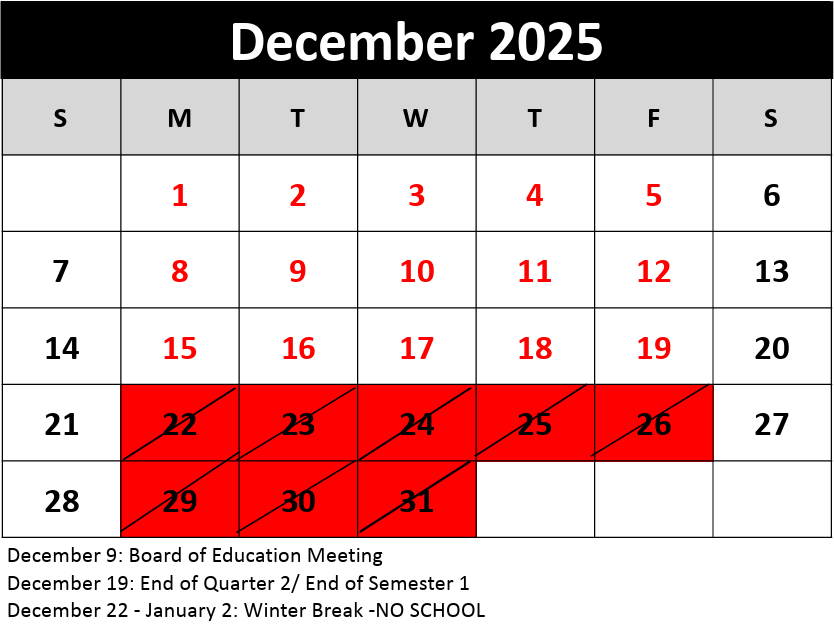 December Calendar