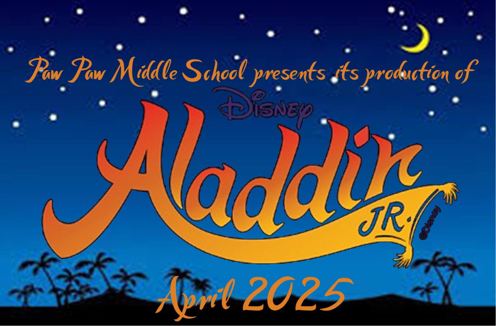 Disney's Aladdin Jr. Logo