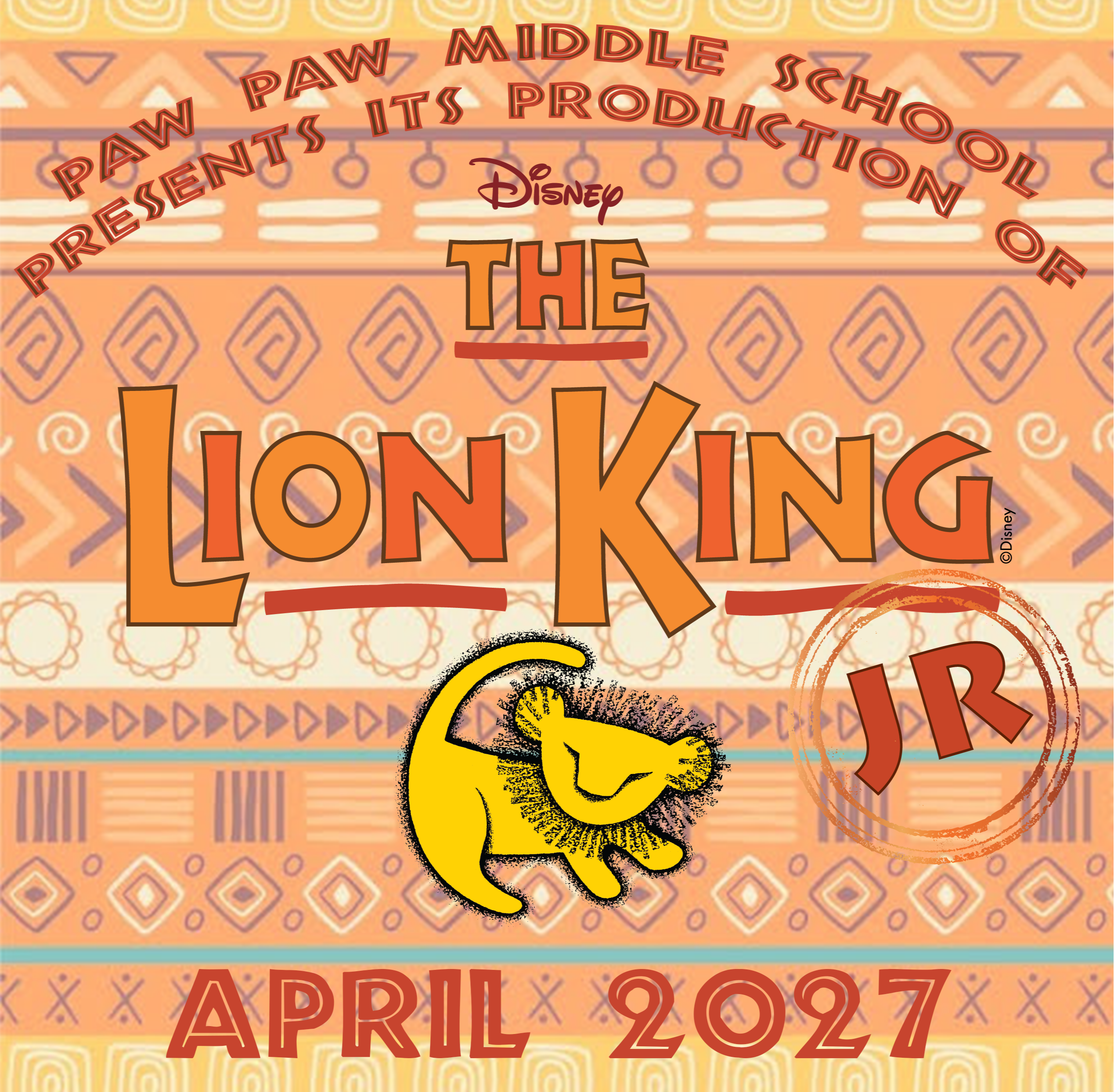 Disney's The Lion King Jr. Logo