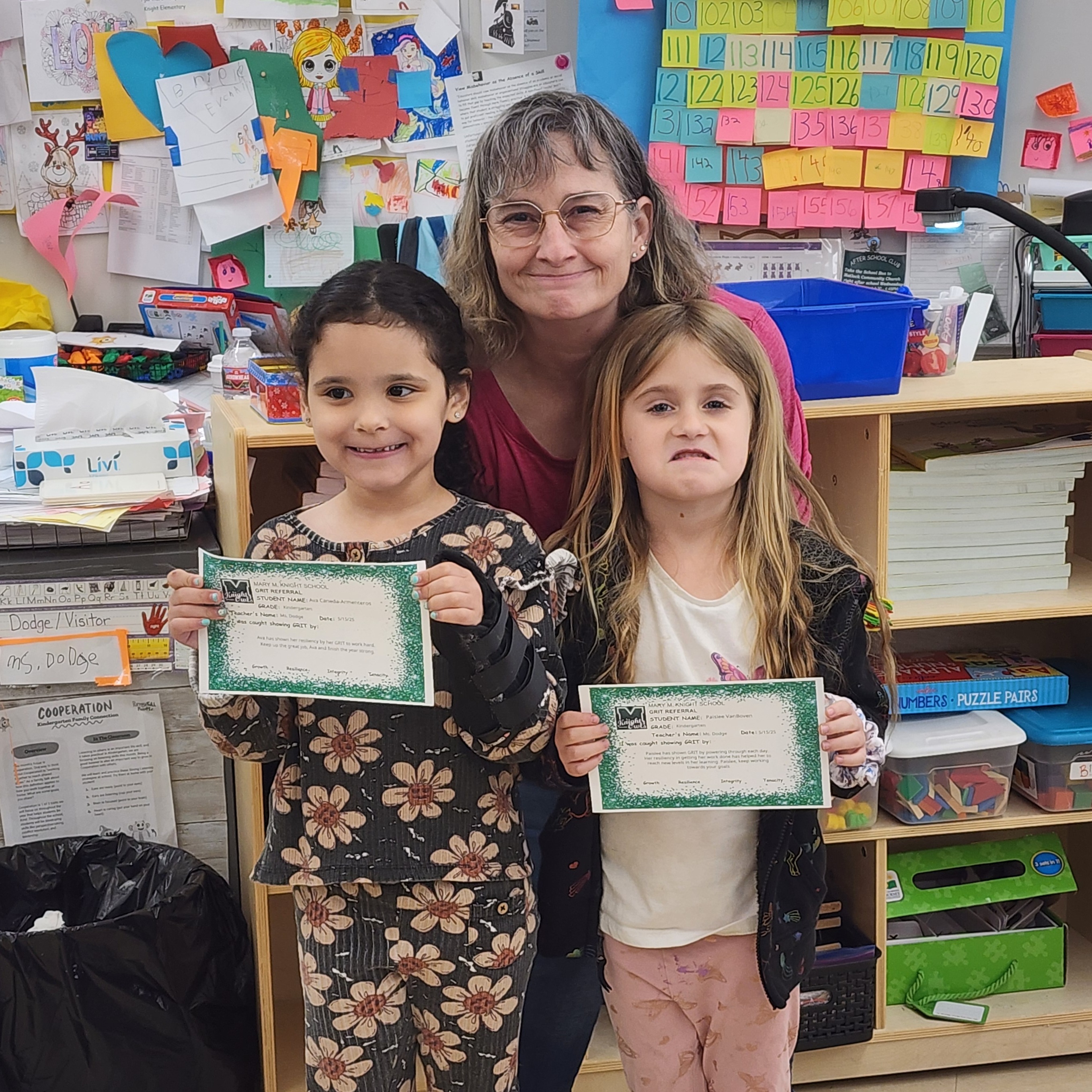 Ava Caneda-Armenteros and Paislee VanBoven