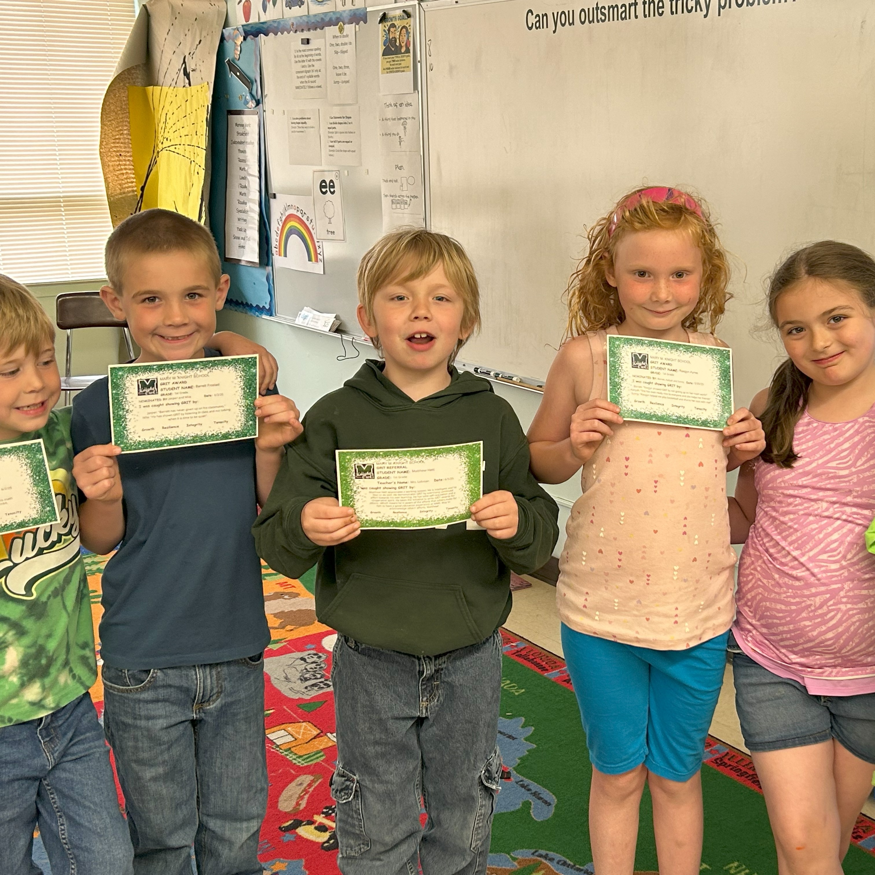 Ronan Jones, Barrett Frostad, Matthew Hett and Raegyn Ayres