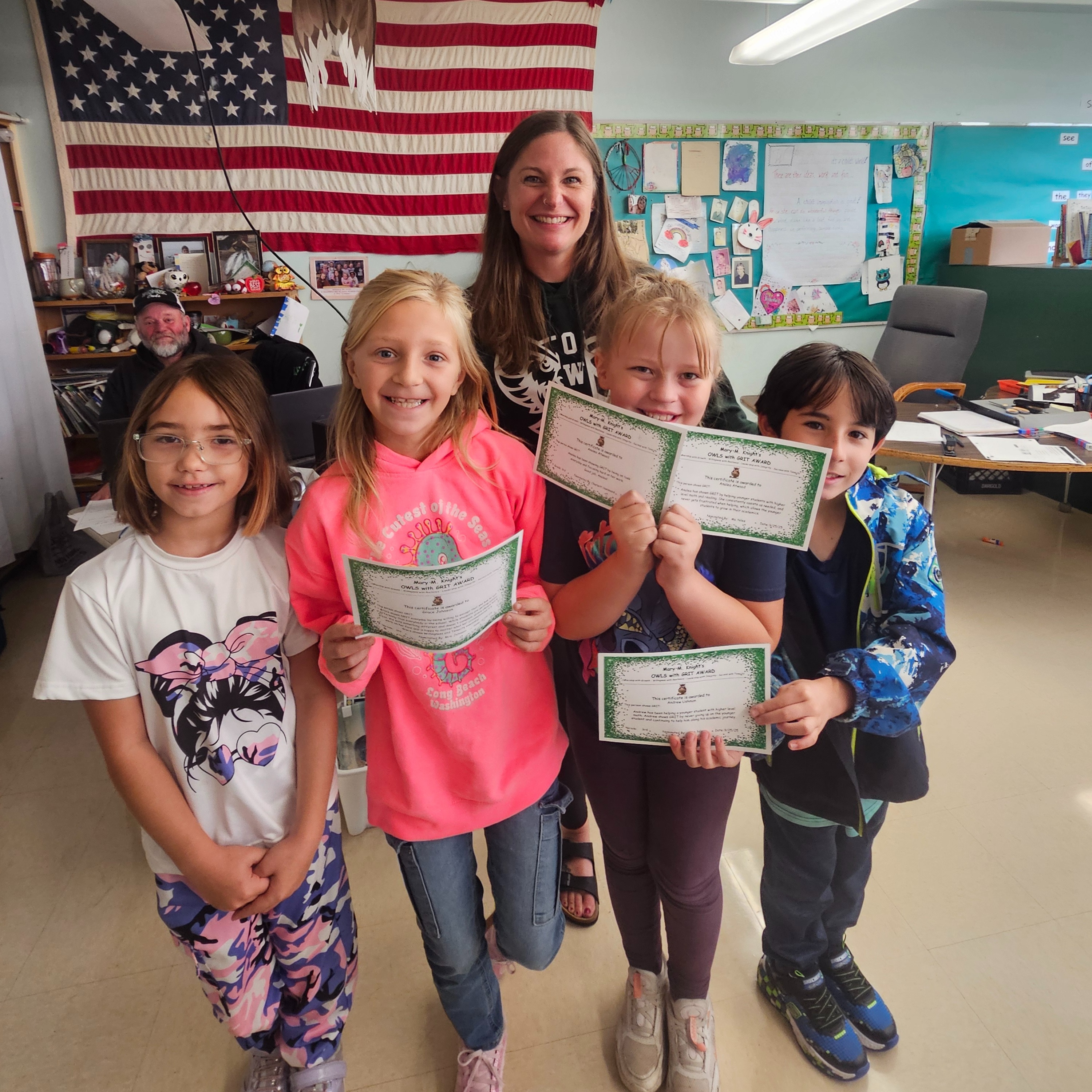 Grace Johnson, Analea Atwood and Andrew Ushman