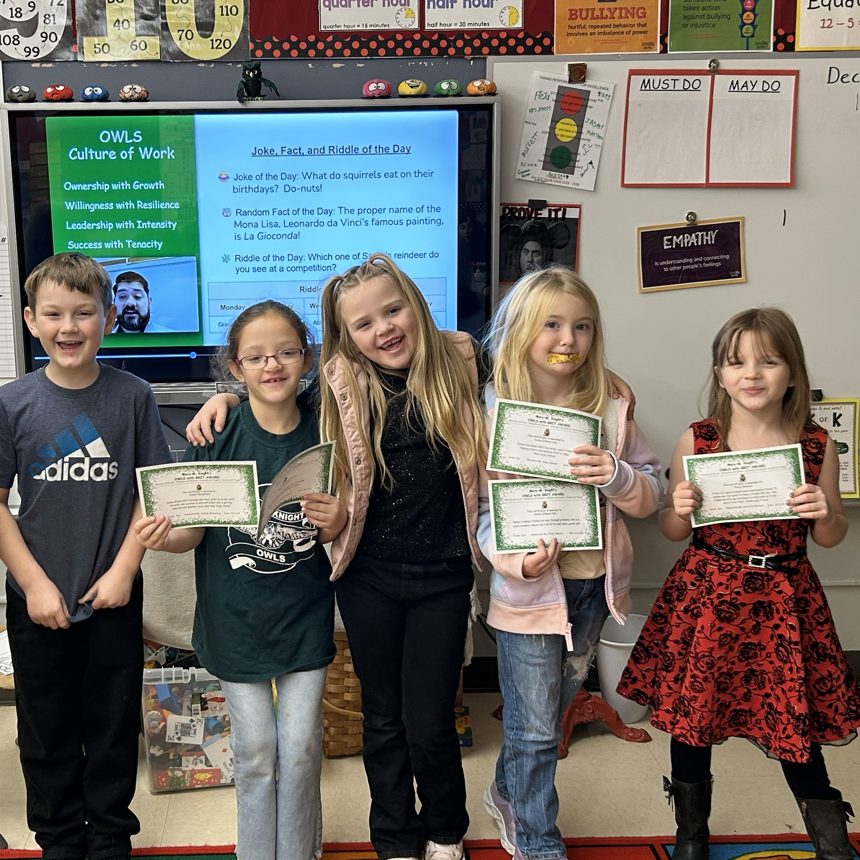 Sunny Baughman, Kenna Gillham-Hall and Freya Weaver