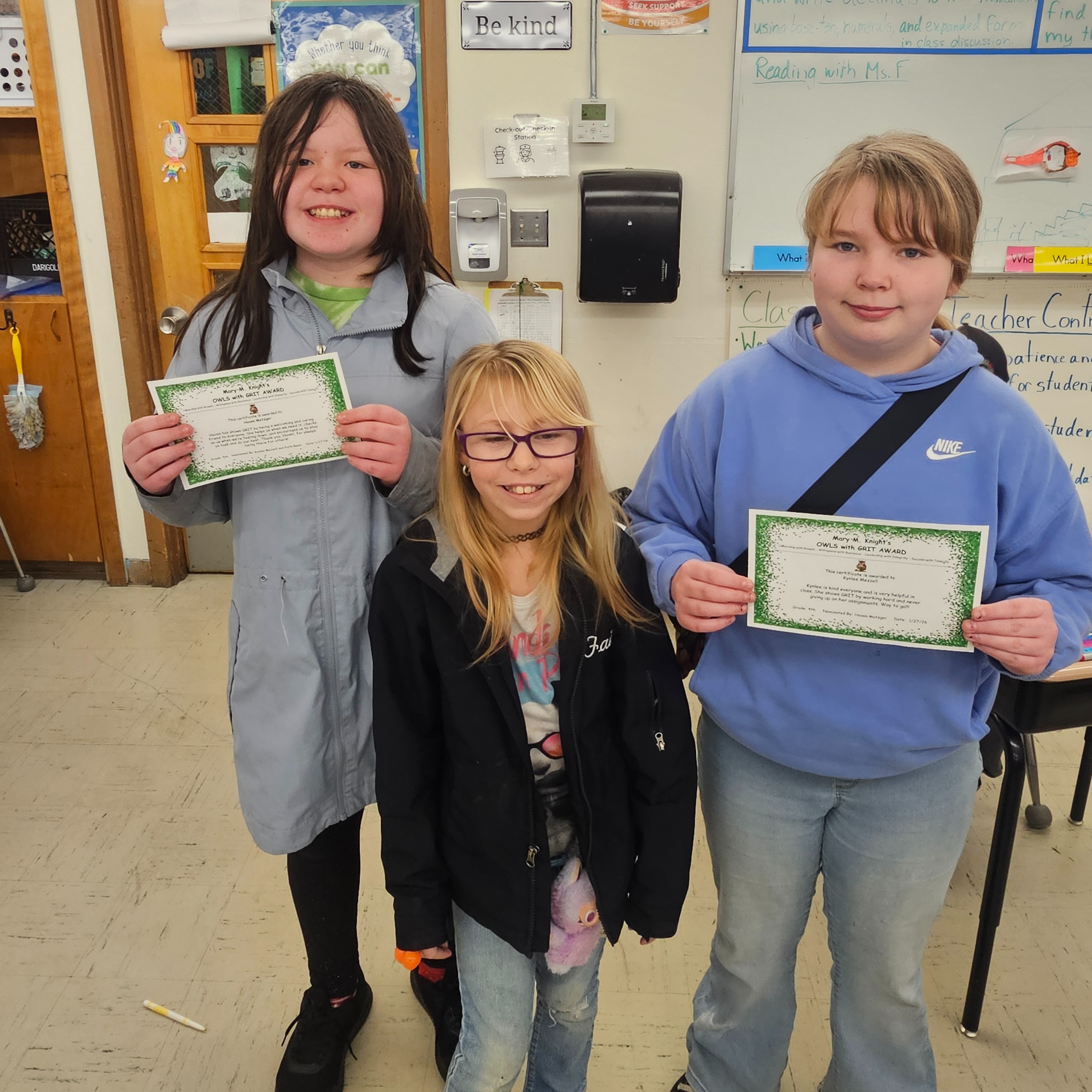 Haven Metzger and Kynlee Mezzell