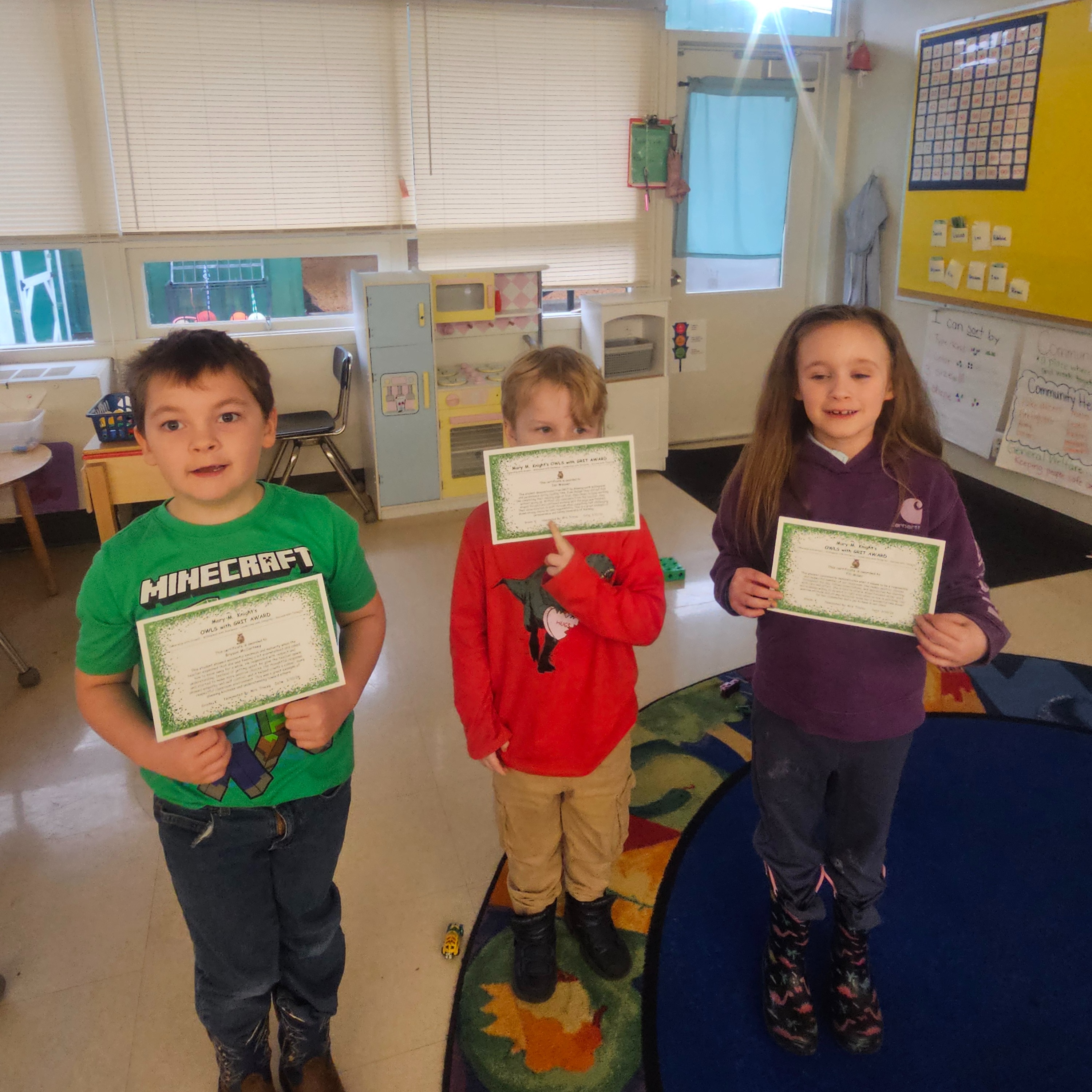 Bryson McCartney, Ian Weaver and Ellinor Miller