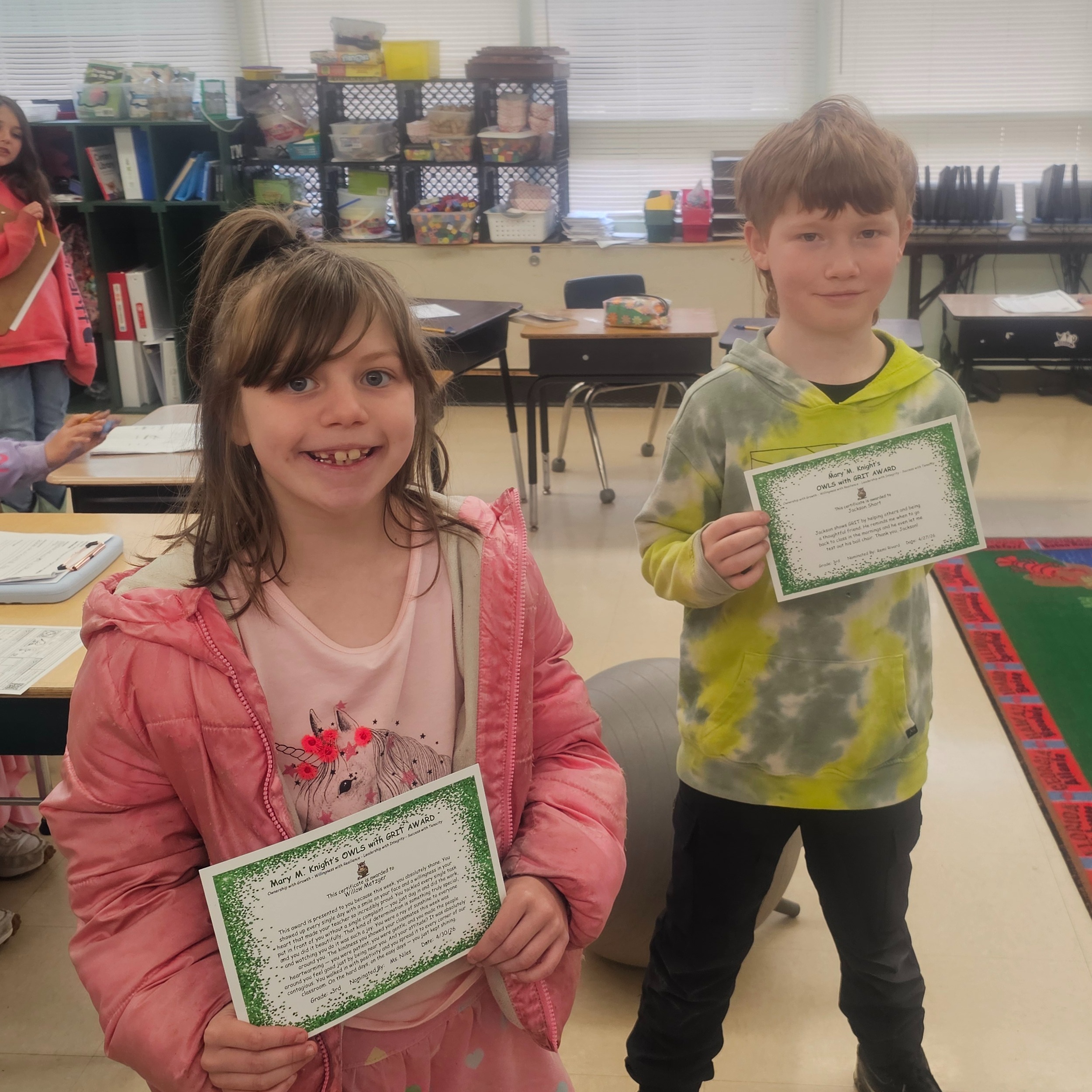 Willow Metzger and Jackson Short