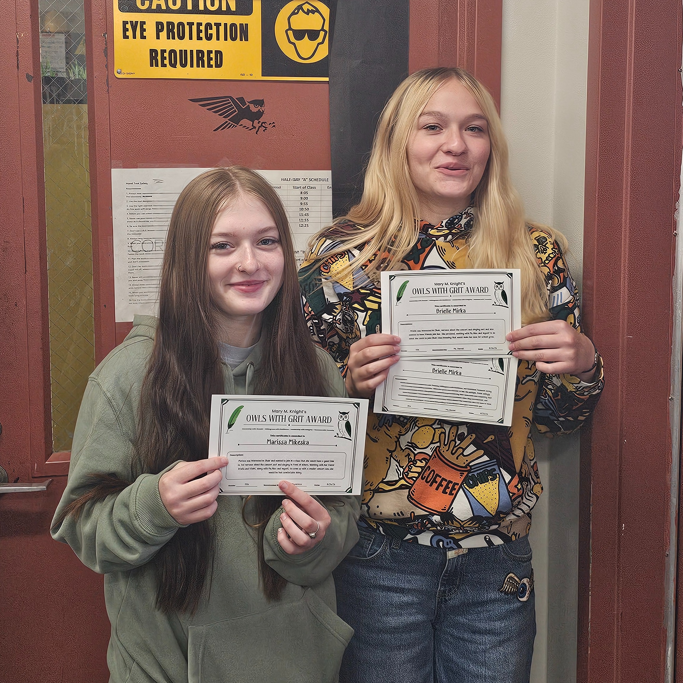 Marissa Mikeska and Brielle Mirka