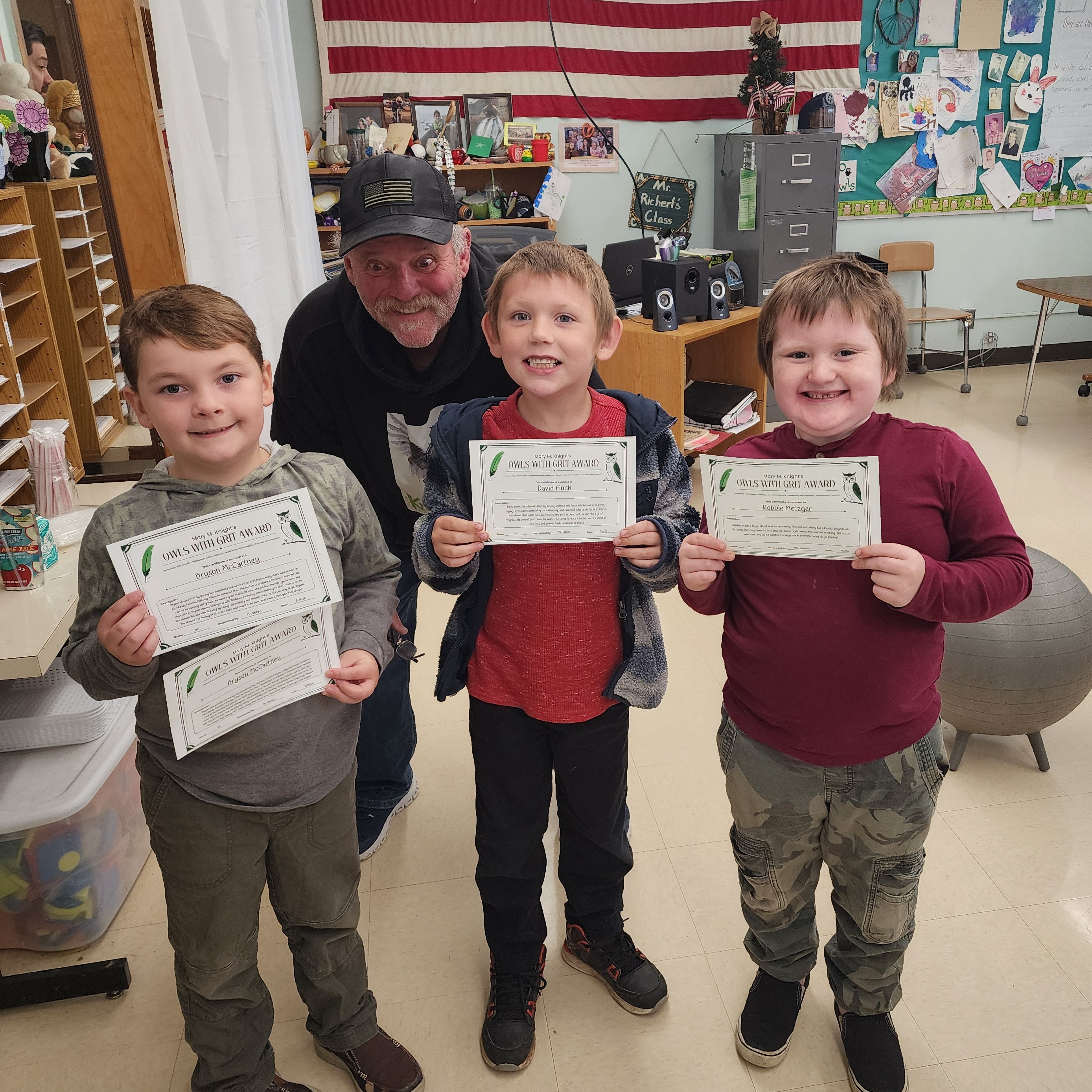Bryson McCartney, David Finch and Robbie Metzger