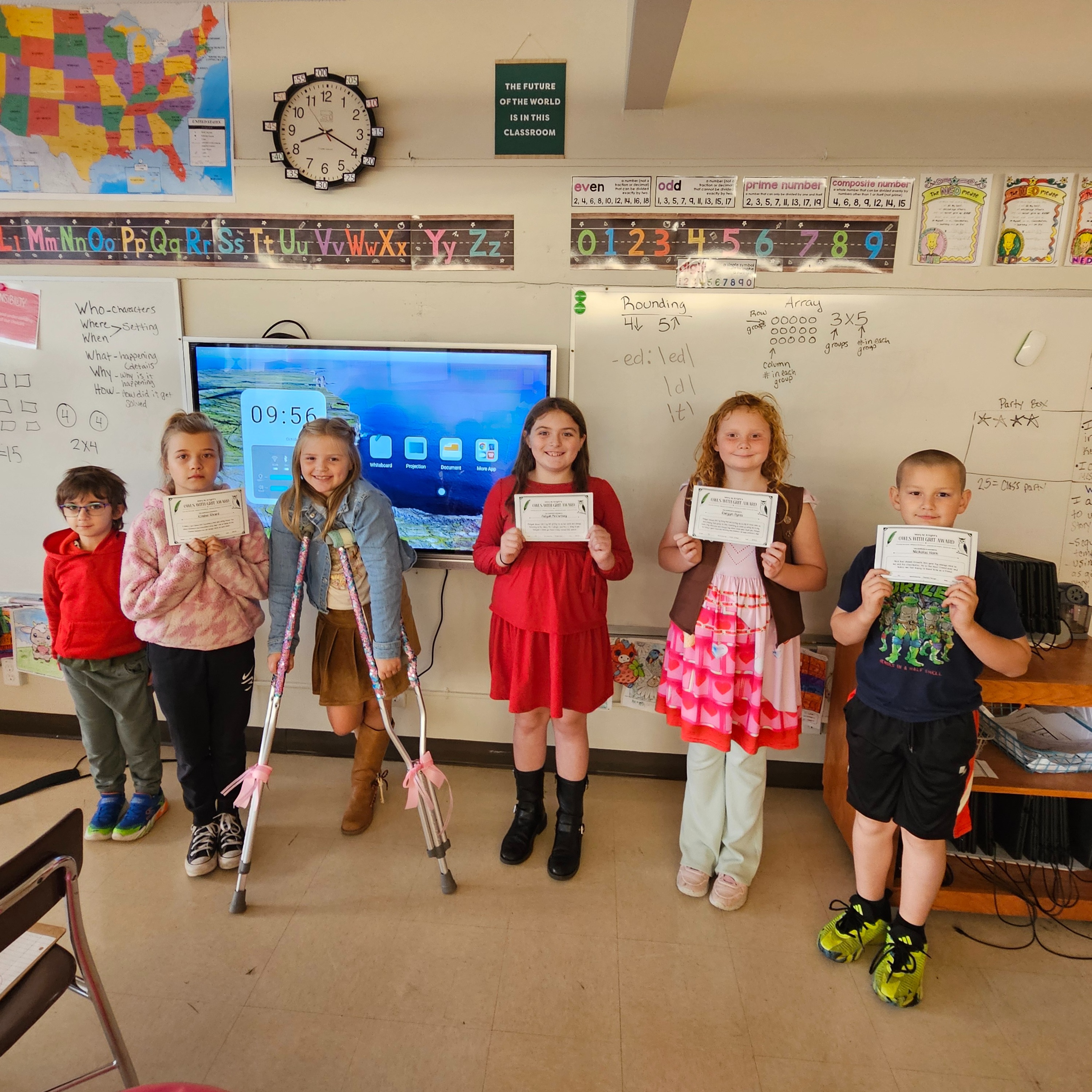 Kimber Rivard, Aaliyah McCartney, Raegyn Ayres and Nick Horn
