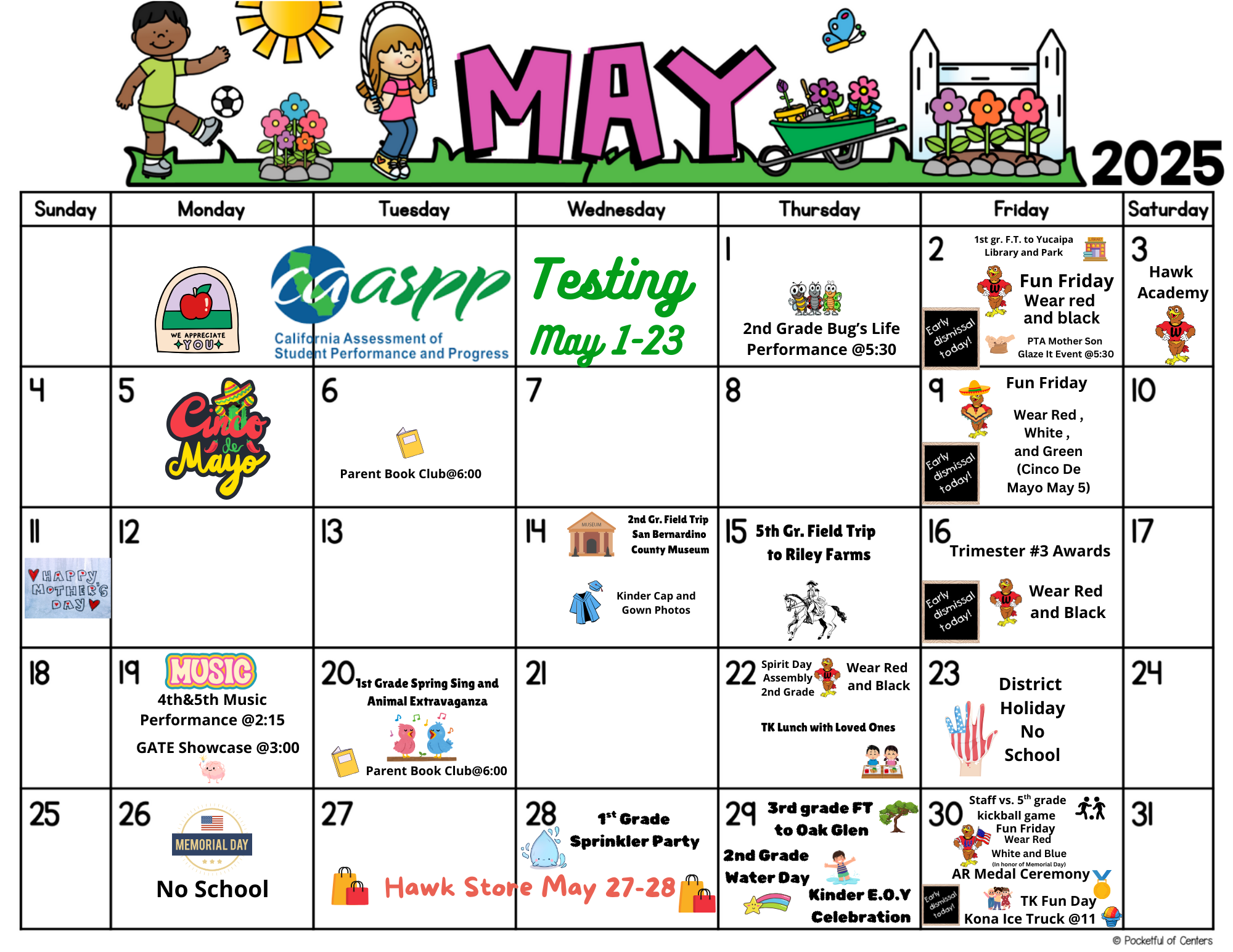 May parent calendar